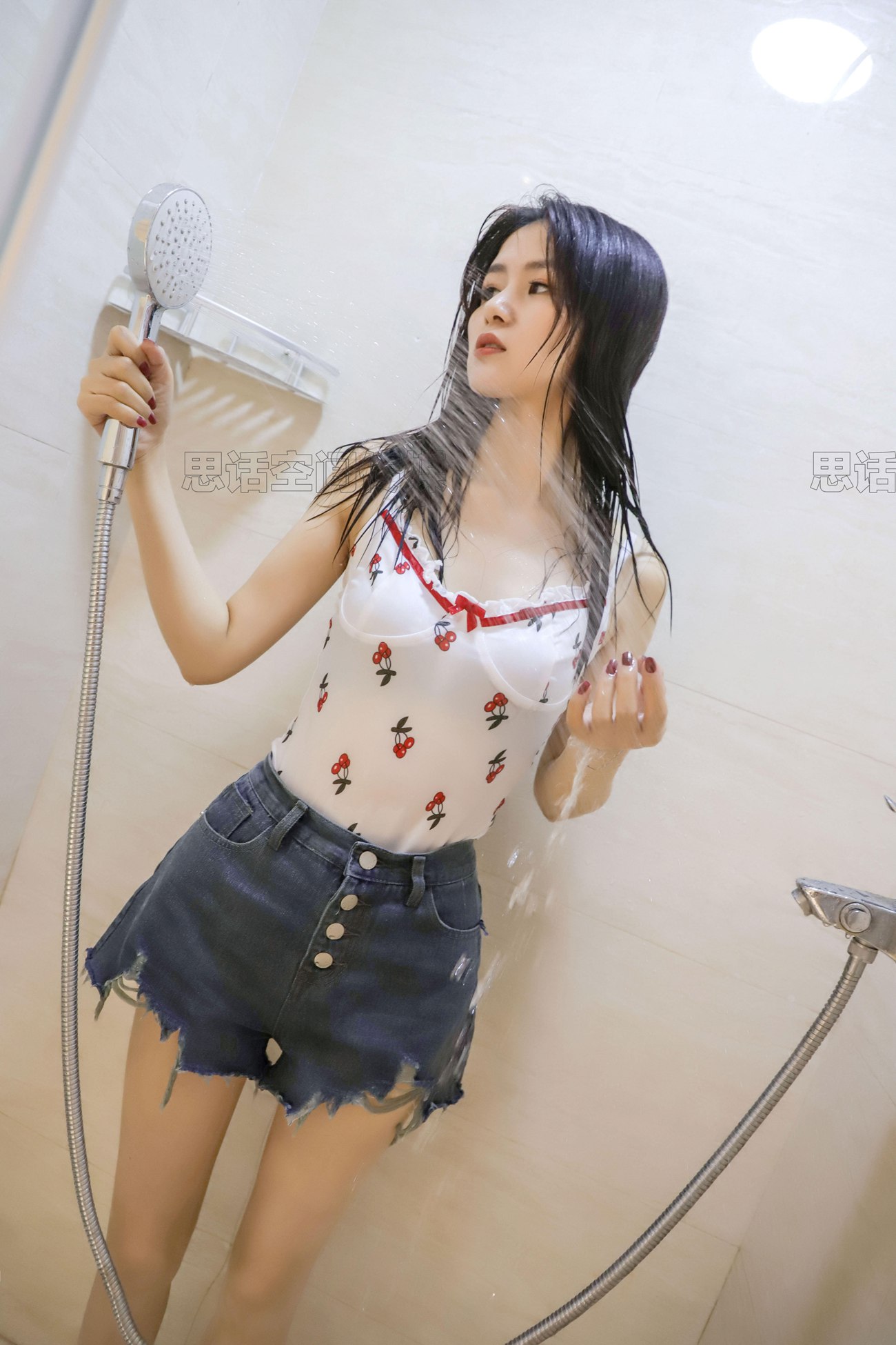 图片[46]-[SiHua思话]SJ011 筱蝶 湿身泡泡女孩[49P] – 速更版-美库