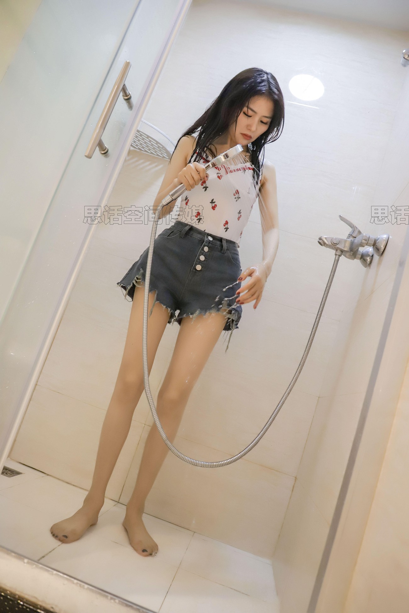 图片[48]-[SiHua思话]SJ011 筱蝶 湿身泡泡女孩[49P] – 速更版-美库