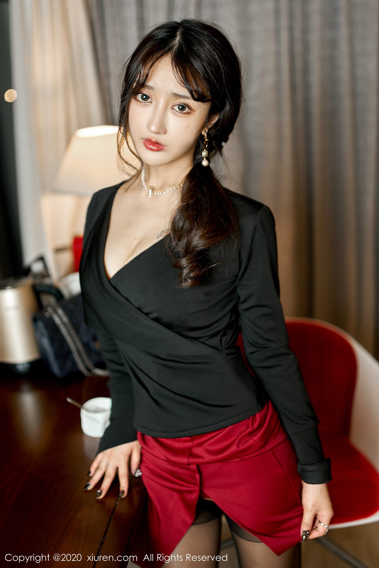 图片[64]-[Xiuren秀人网]XR20200123N01970 2020.01.23 NO.1970 中国红内衣 Betty林子欣[87+1P] – 速更版-美库