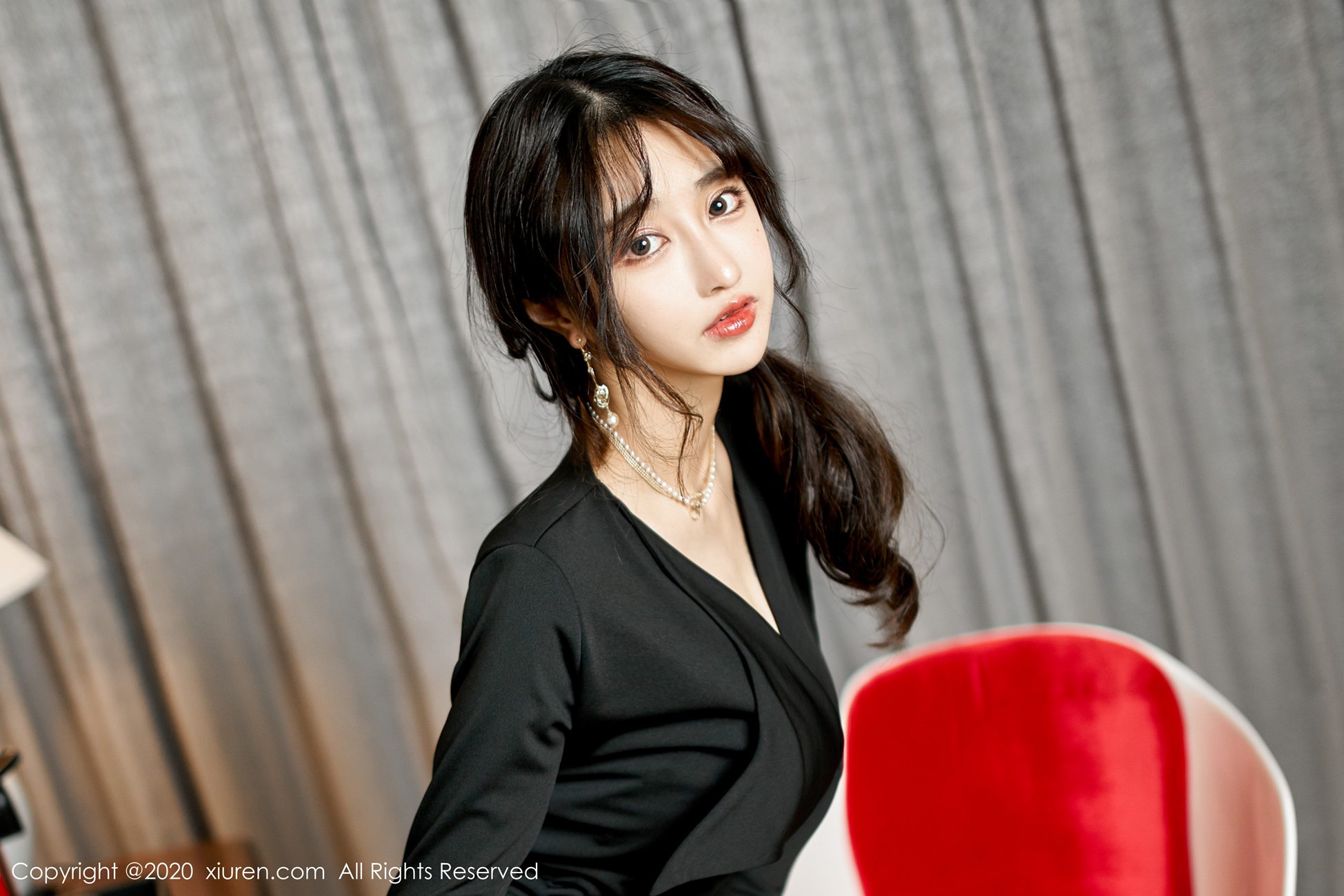 图片[82]-[Xiuren秀人网]XR20200123N01970 2020.01.23 NO.1970 中国红内衣 Betty林子欣[87+1P] – 速更版-美库