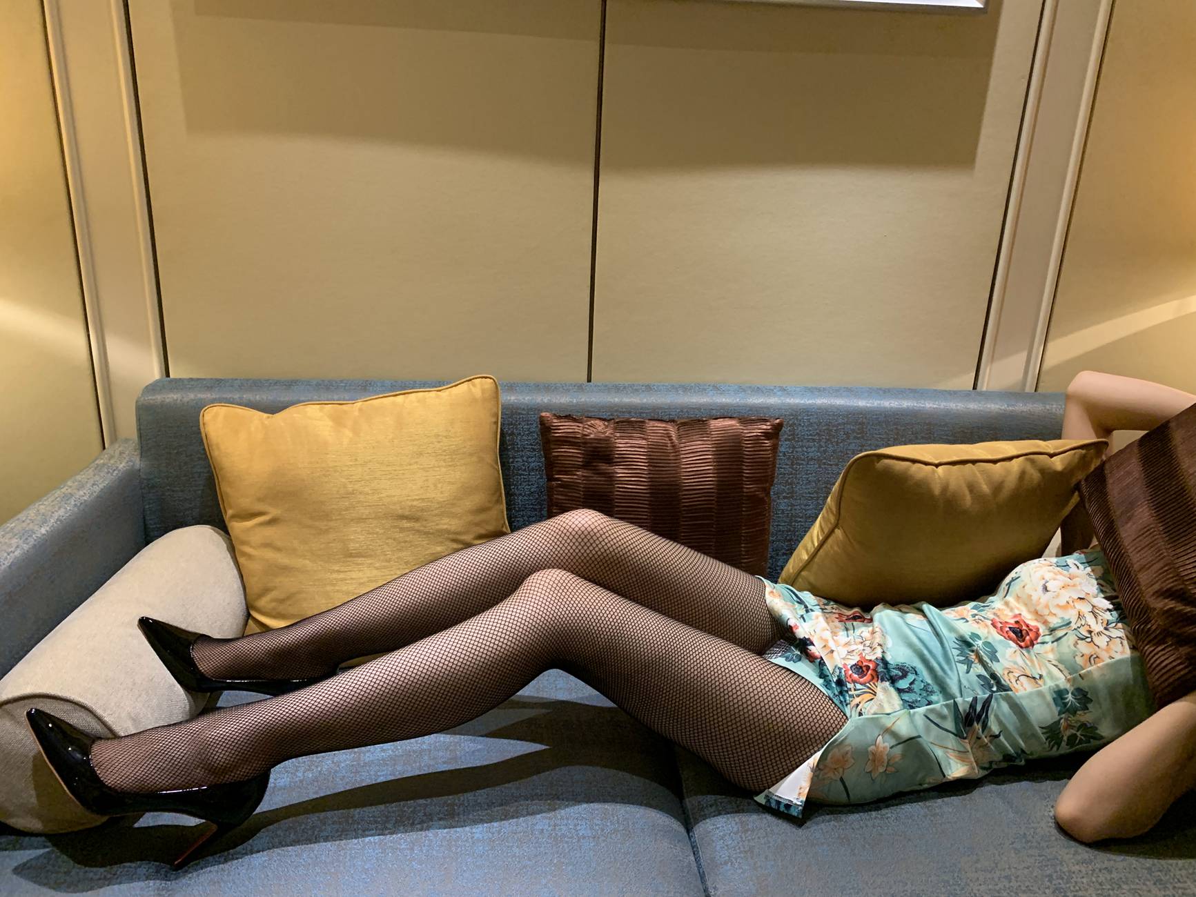 图片[19]-LICCL丽绮映像 NO.005 黑网袜[53P] – 速更版-美库