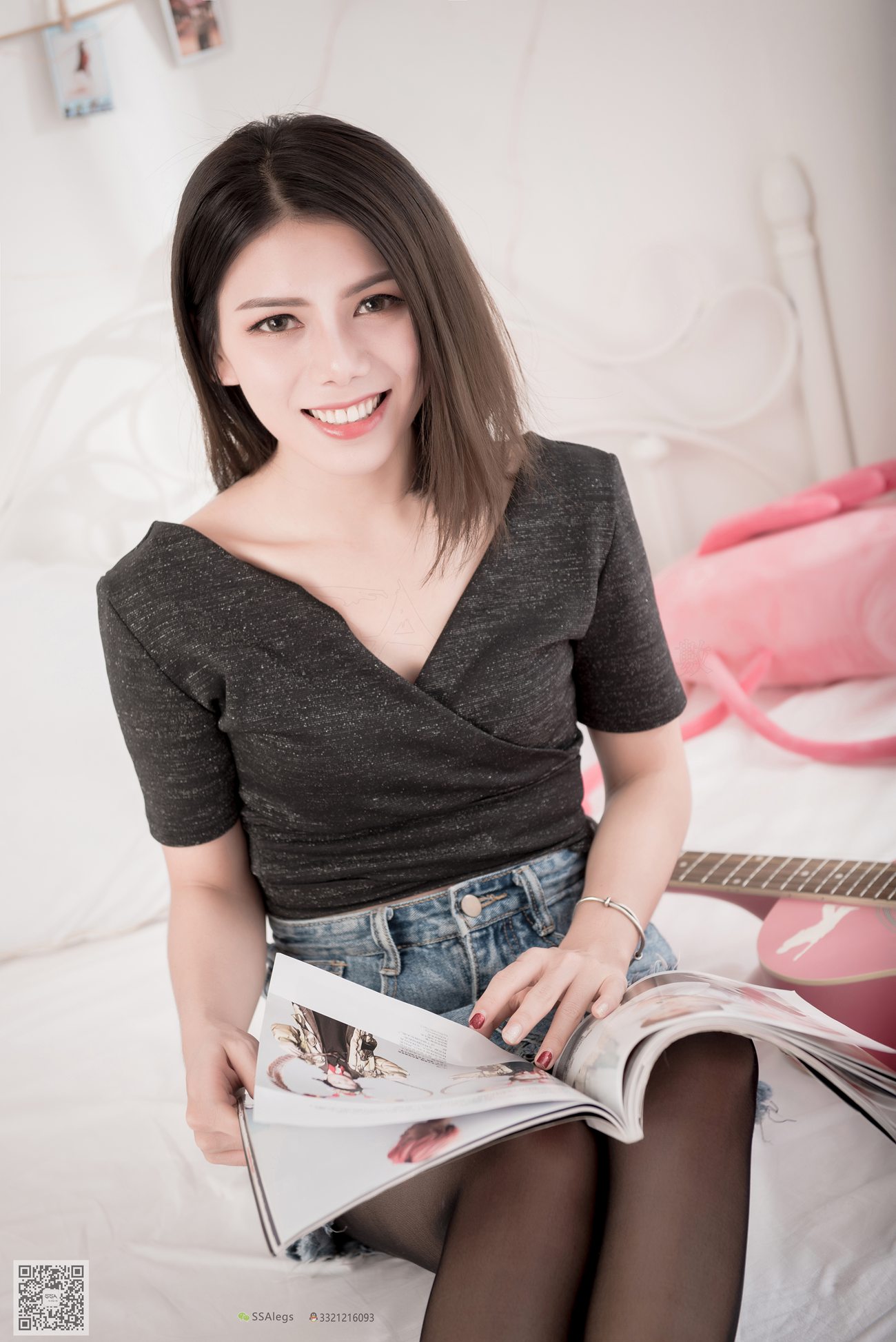 图片[35]-[SSA丝社]超清写真 NO.016 芷沫 牛仔裙穿搭示范[99P] – 速更版-美库