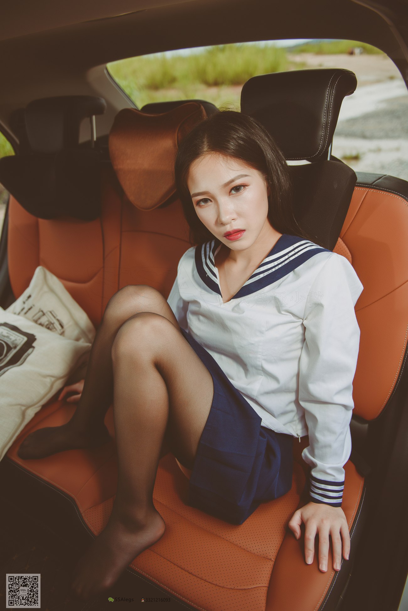 图片[15]-[SSA丝社]超清写真 NO.017 佳佳 小丝妹佳佳练车记[63P] – 速更版-美库