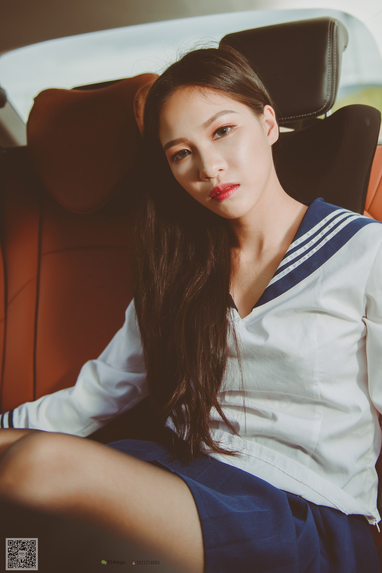 图片[18]-[SSA丝社]超清写真 NO.017 佳佳 小丝妹佳佳练车记[63P] – 速更版-美库