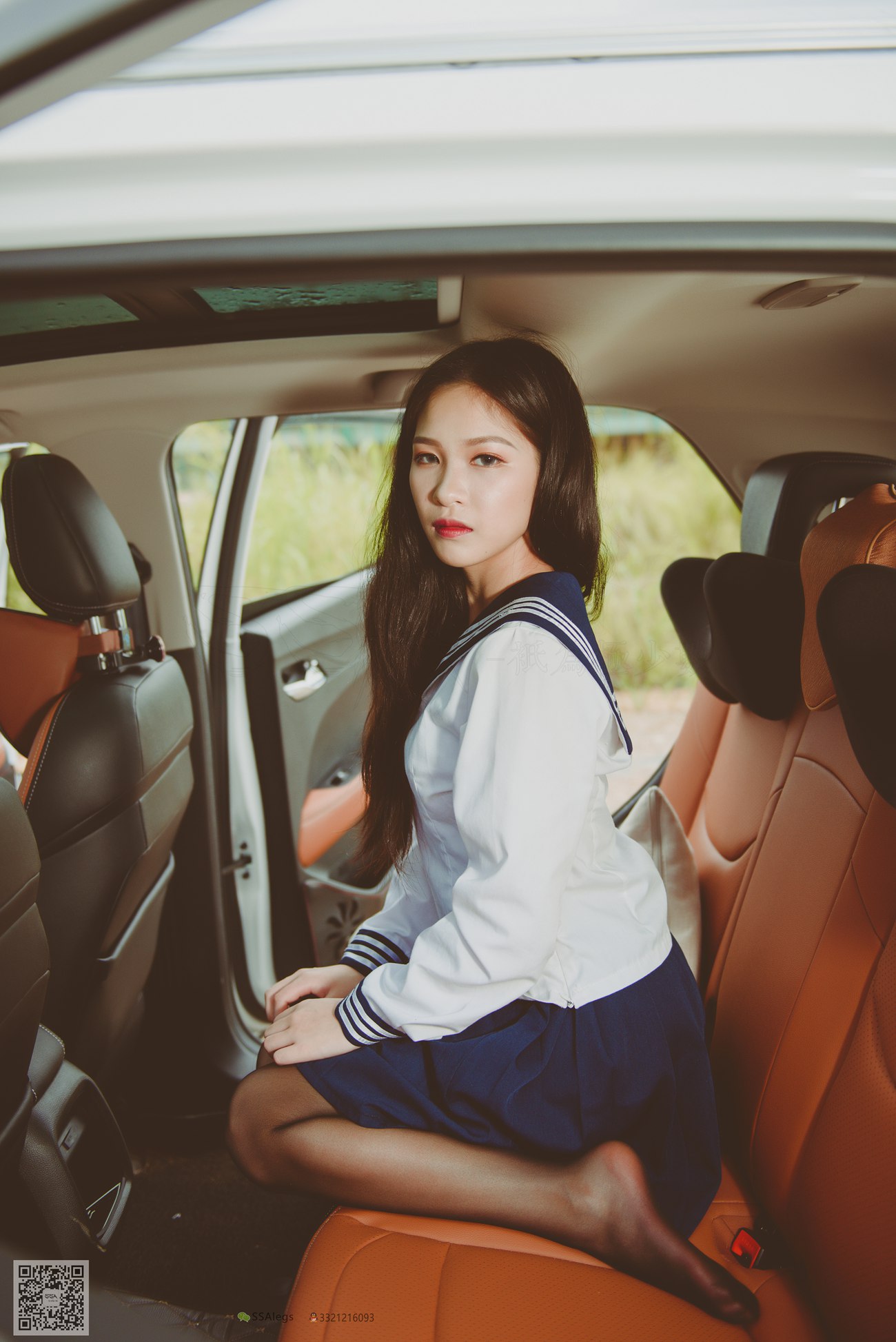图片[24]-[SSA丝社]超清写真 NO.017 佳佳 小丝妹佳佳练车记[63P] – 速更版-美库