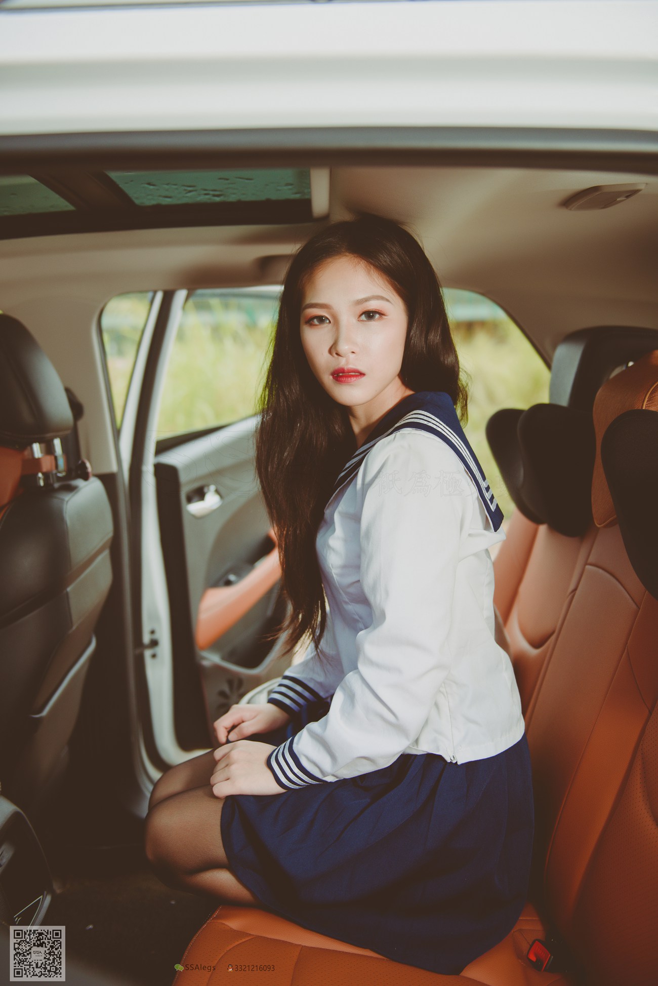 图片[25]-[SSA丝社]超清写真 NO.017 佳佳 小丝妹佳佳练车记[63P] – 速更版-美库