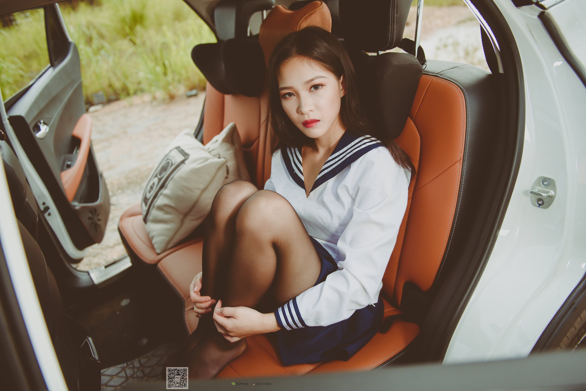 图片[34]-[SSA丝社]超清写真 NO.017 佳佳 小丝妹佳佳练车记[63P] – 速更版-美库