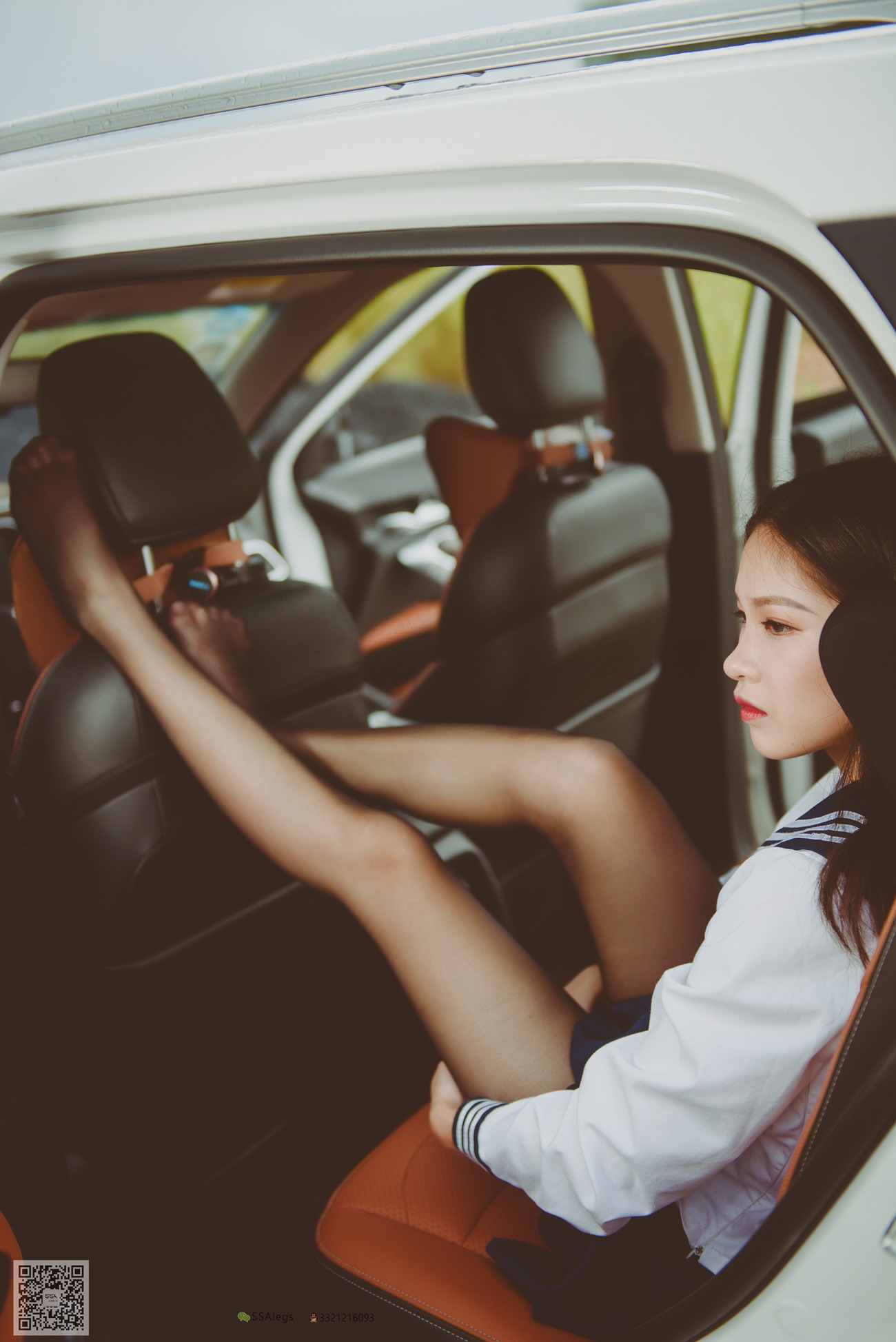 图片[35]-[SSA丝社]超清写真 NO.017 佳佳 小丝妹佳佳练车记[63P] – 速更版-美库