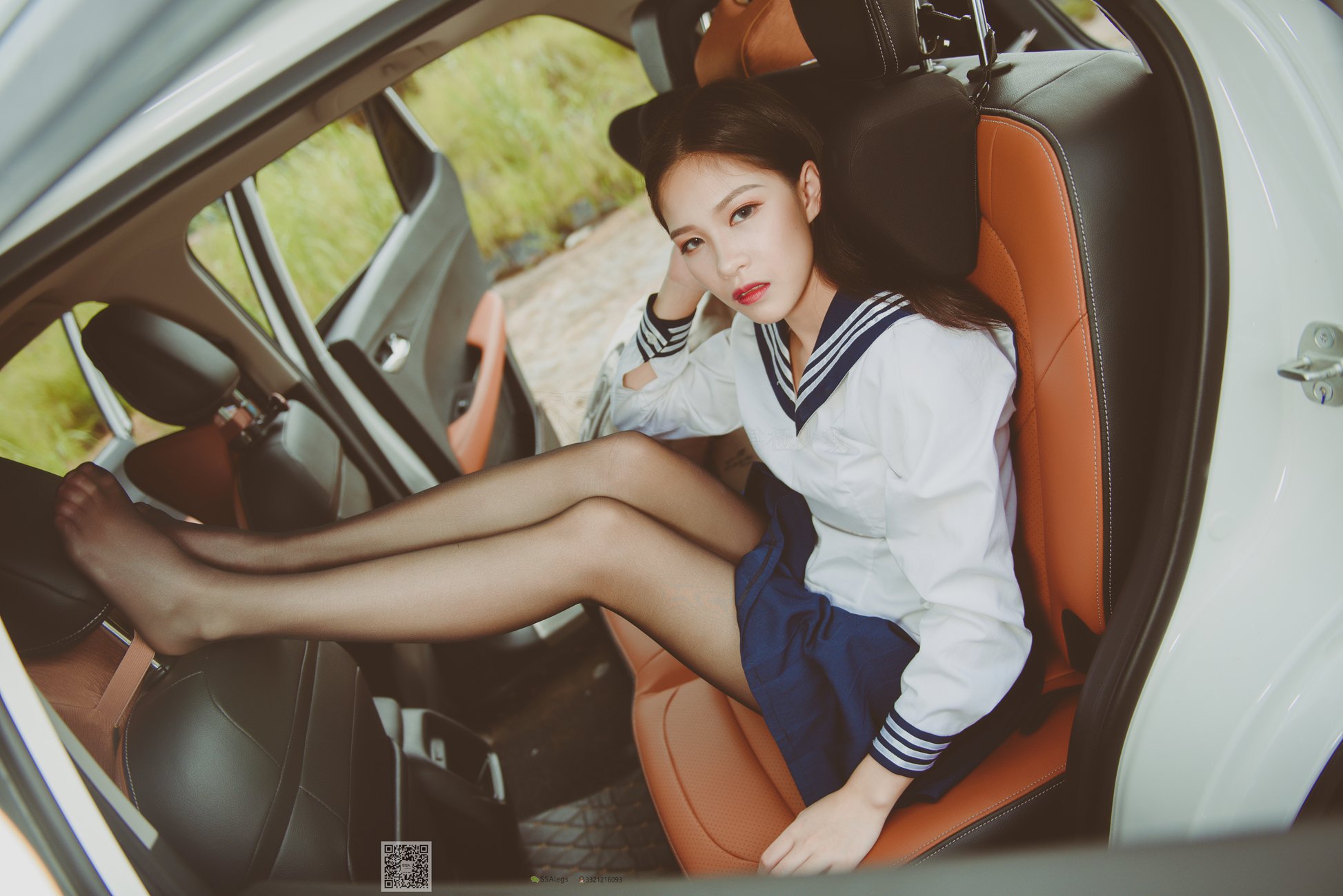 图片[37]-[SSA丝社]超清写真 NO.017 佳佳 小丝妹佳佳练车记[63P] – 速更版-美库