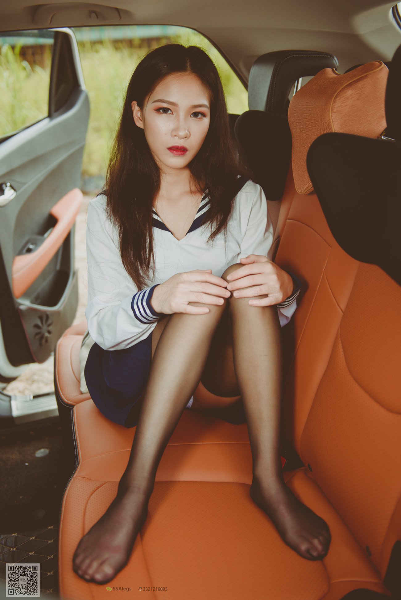 图片[46]-[SSA丝社]超清写真 NO.017 佳佳 小丝妹佳佳练车记[63P] – 速更版-美库