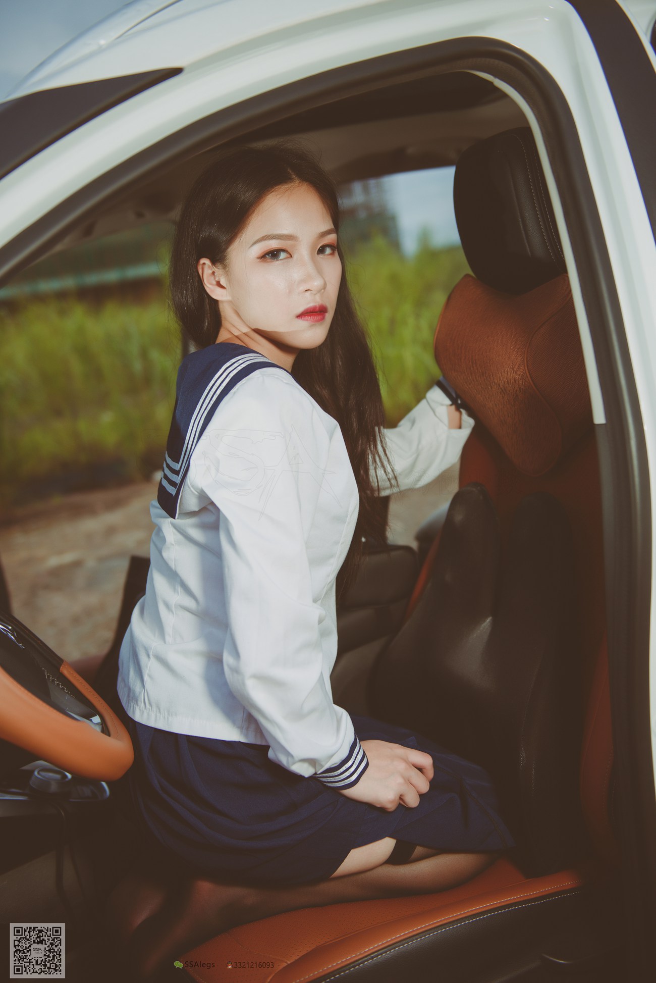 图片[62]-[SSA丝社]超清写真 NO.017 佳佳 小丝妹佳佳练车记[63P] – 速更版-美库