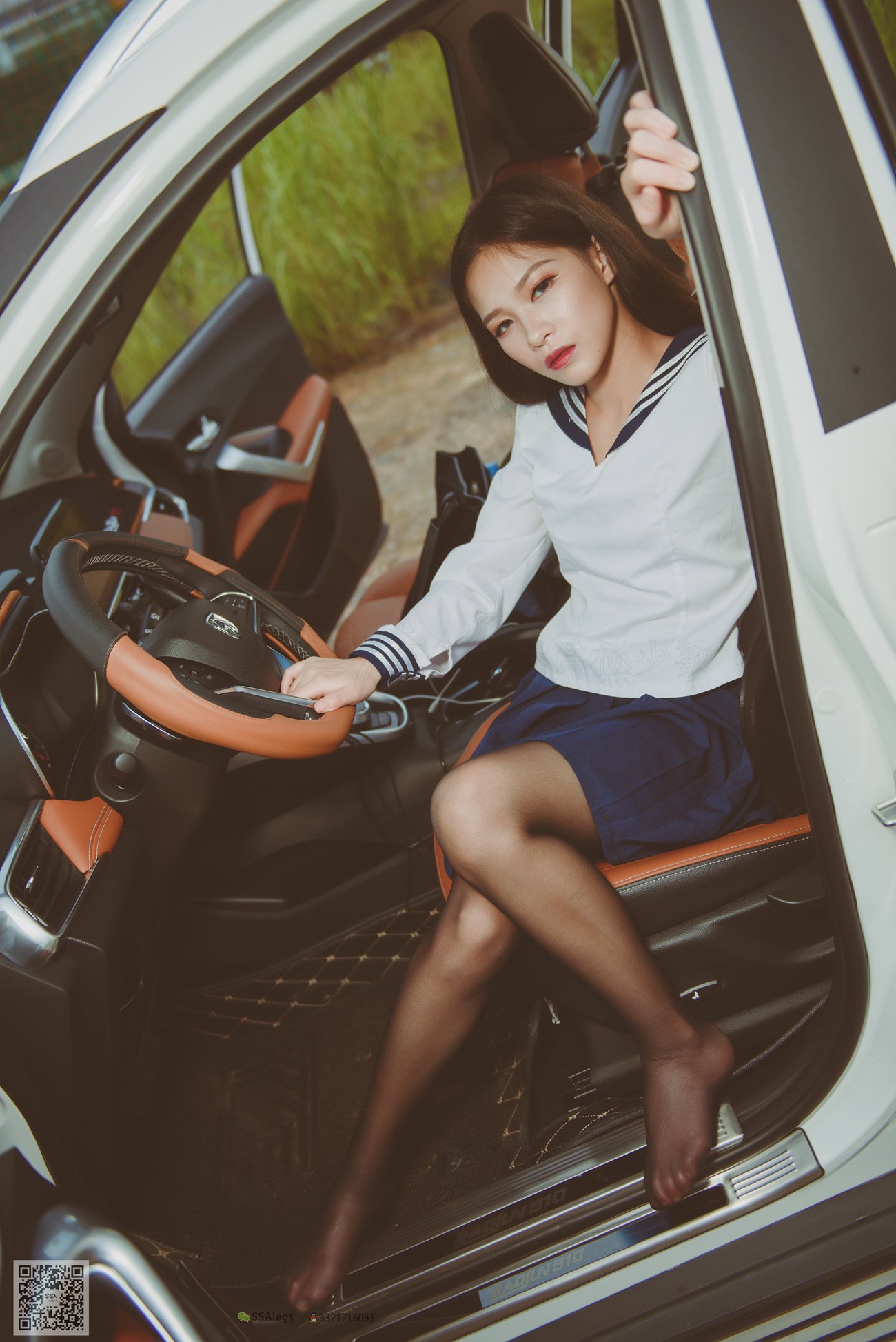 图片[65]-[SSA丝社]超清写真 NO.017 佳佳 小丝妹佳佳练车记[63P] – 速更版-美库