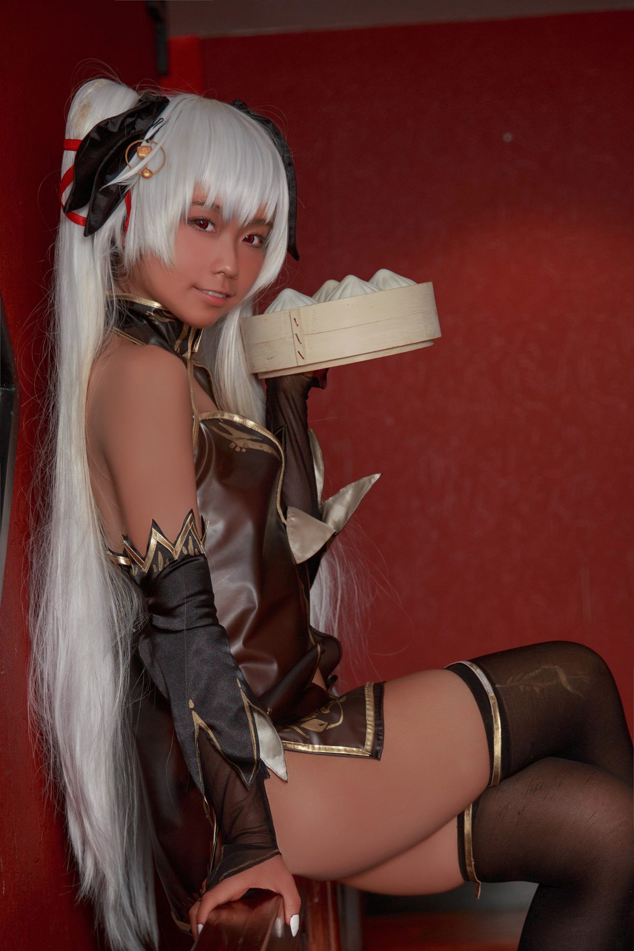 图片[12]-G44不会受伤 – 褐色旗袍娘[18P] – 速更版-美库