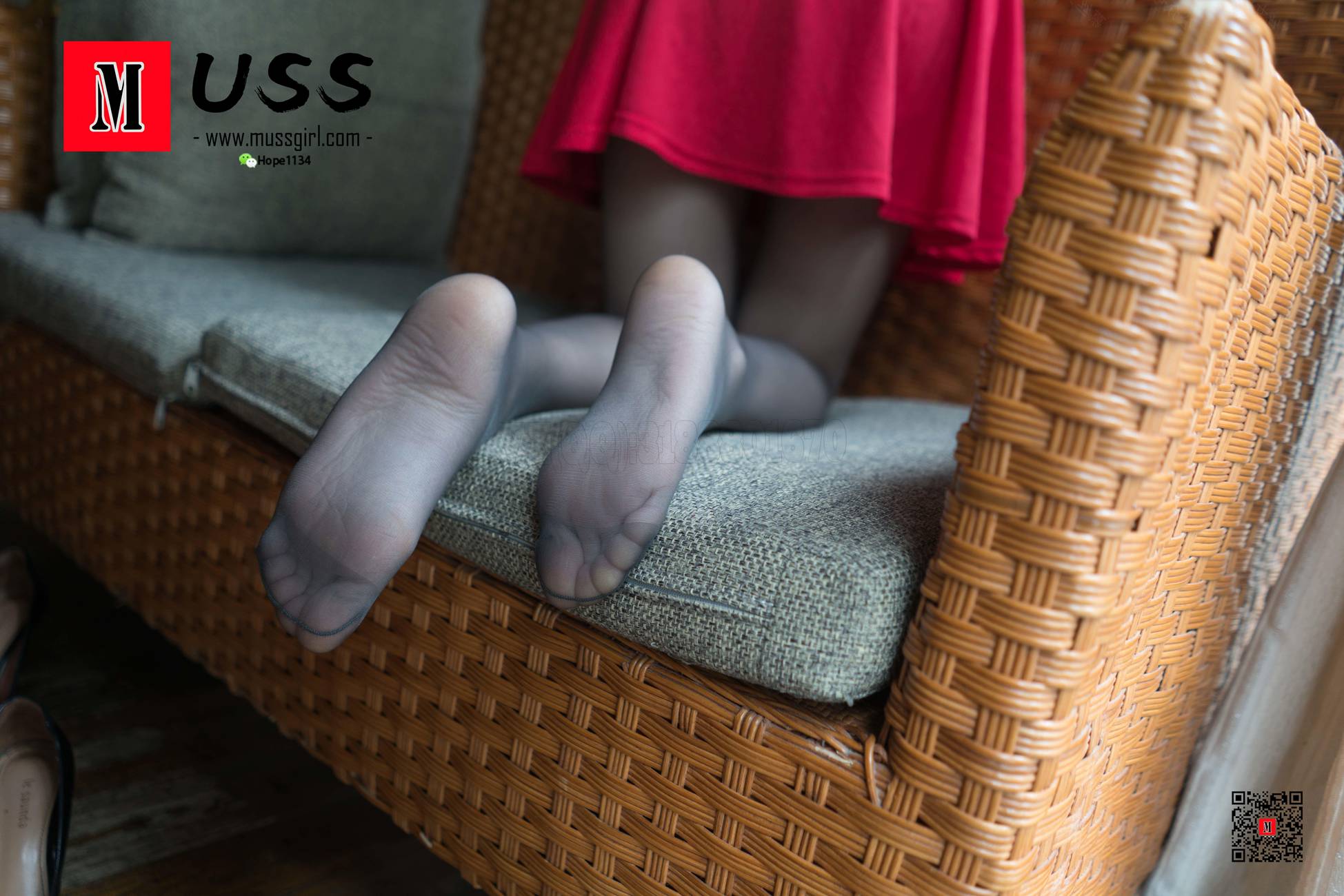 图片[46]-[MussGirl慕丝女郎]NO.062 黑丝小红[95P] – 速更版-美库