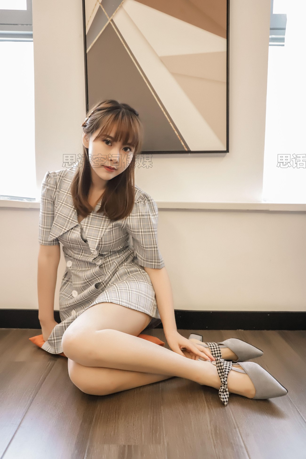 图片[20]-[SiHua思话]SJ016 苏羽 清新肉丝校花[40P] – 速更版-美库