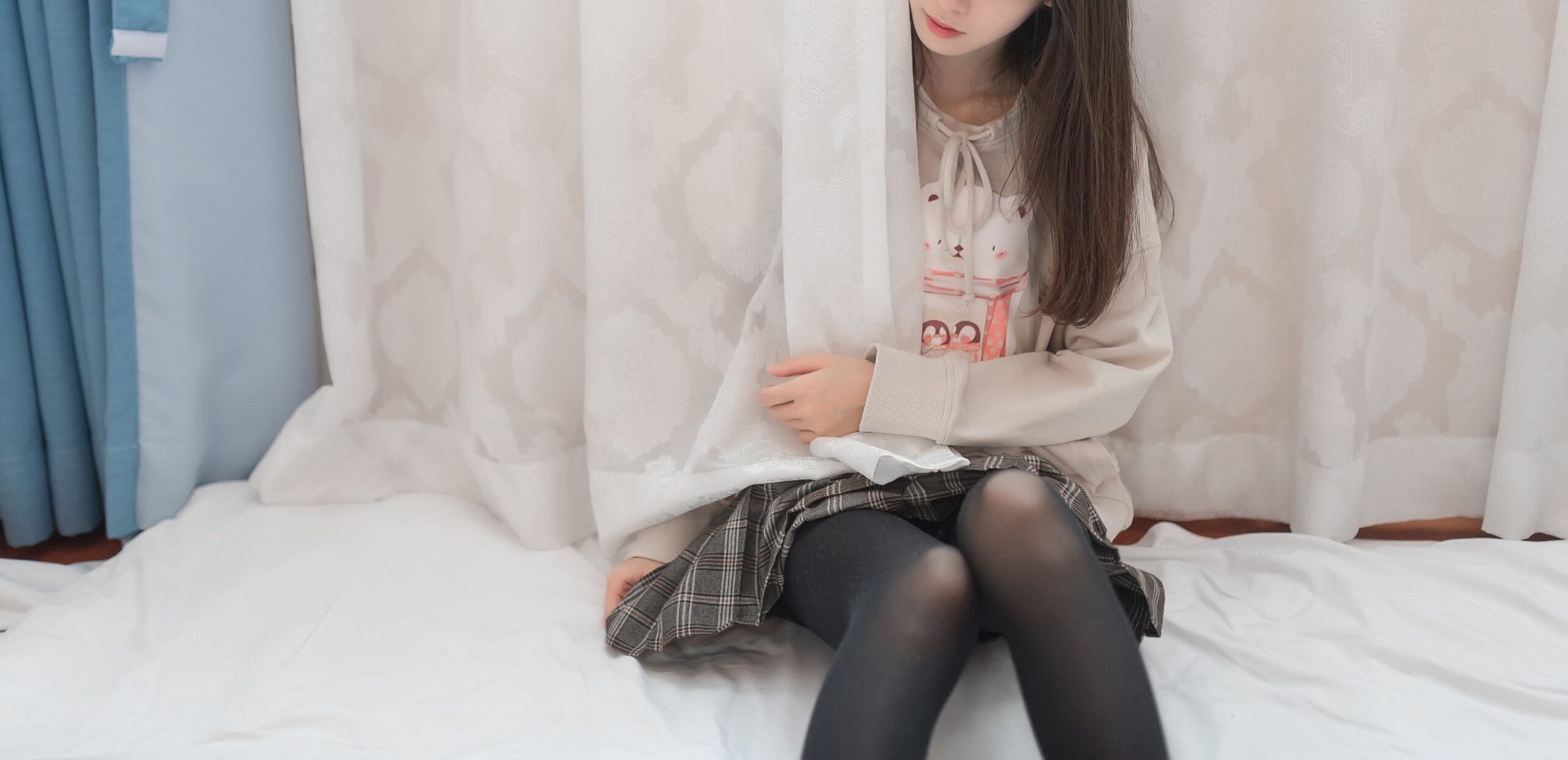 图片[30]-九曲Jean – 窗帘后的黑丝朦胧[46P] – 速更版-美库