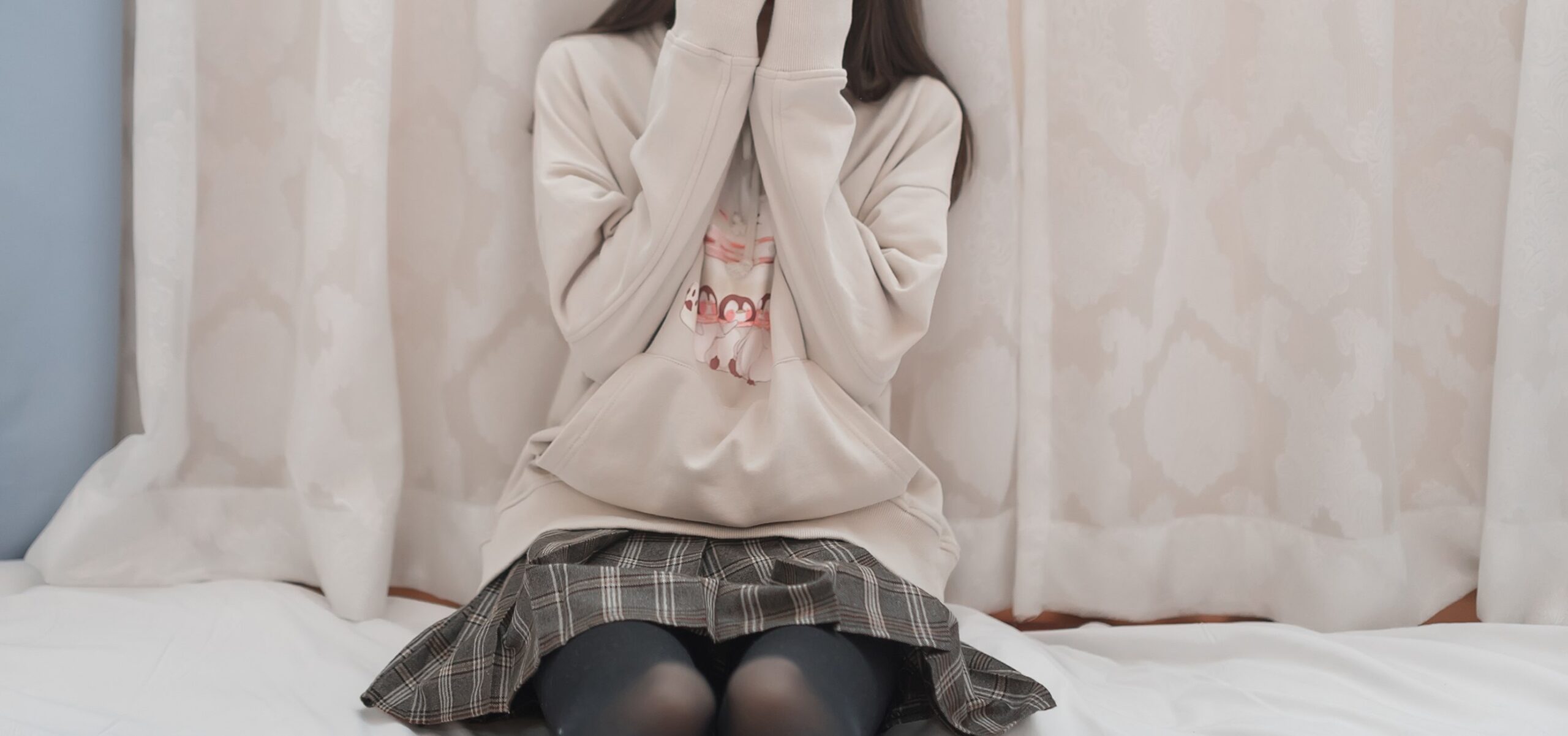 图片[36]-九曲Jean – 窗帘后的黑丝朦胧[46P] – 速更版-美库