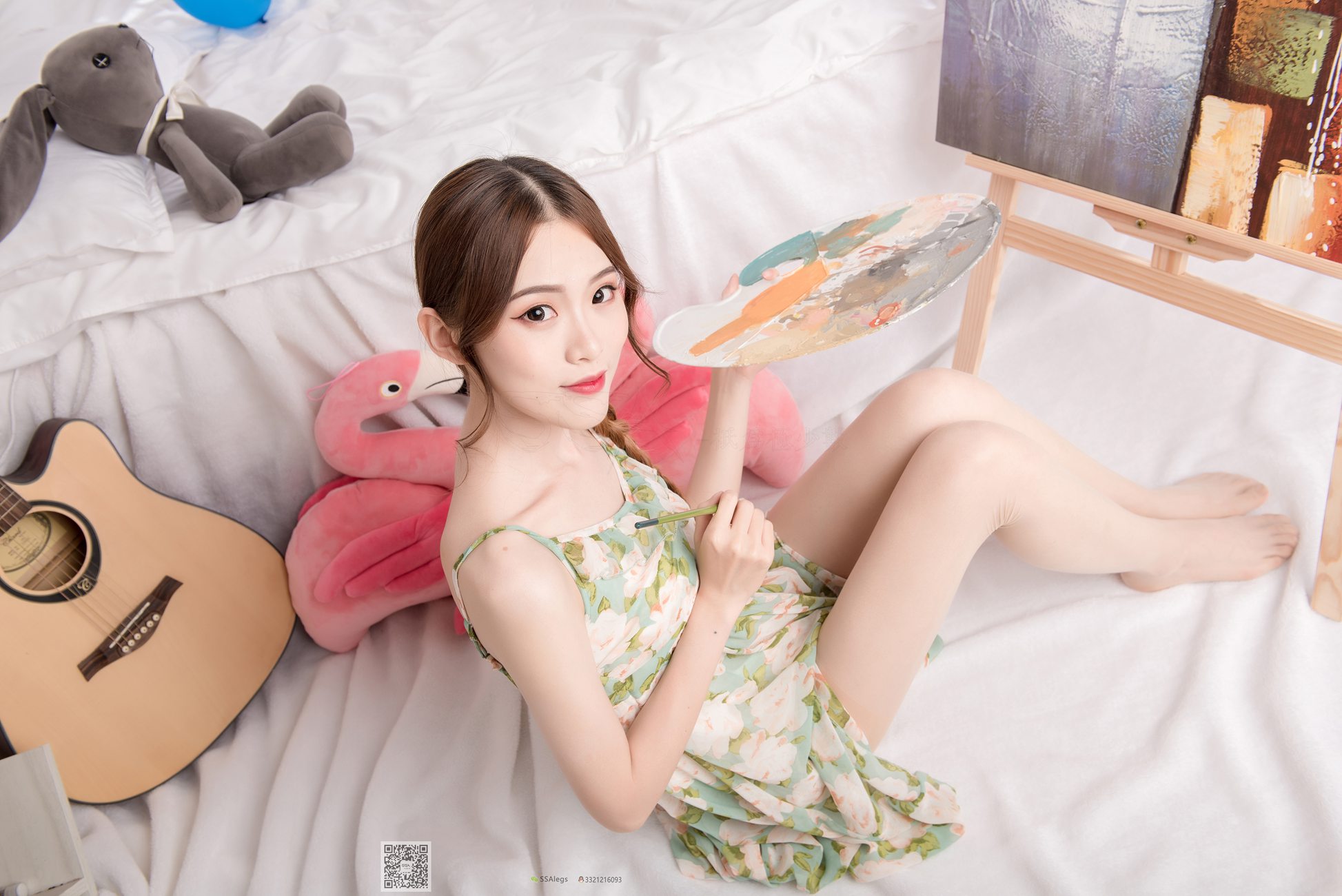 图片[44]-[SSA丝社]超清写真 NO.022 琪琪 化身灵魂画师肉丝美足特写[99P] – 速更版-美库