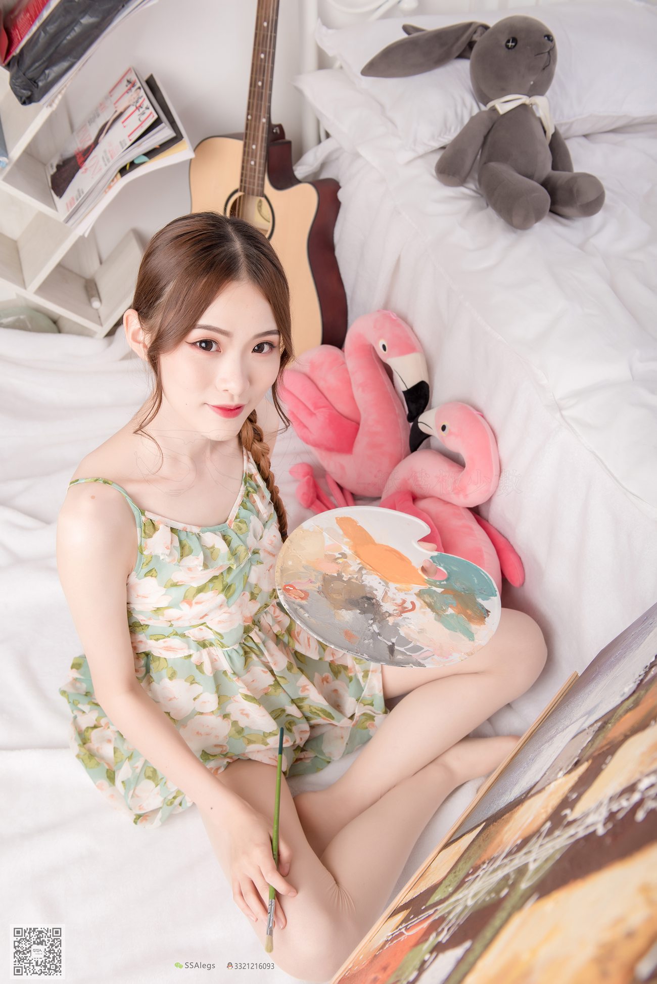 图片[55]-[SSA丝社]超清写真 NO.022 琪琪 化身灵魂画师肉丝美足特写[99P] – 速更版-美库