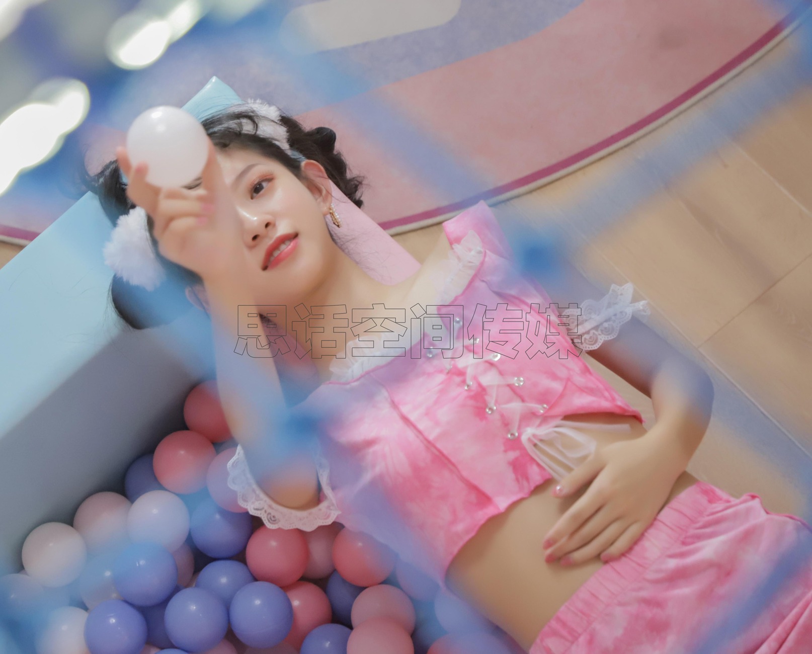 图片[27]-[SiHua思话]SJ018 珊珊 双马尾白丝小可爱[43P] – 速更版-美库