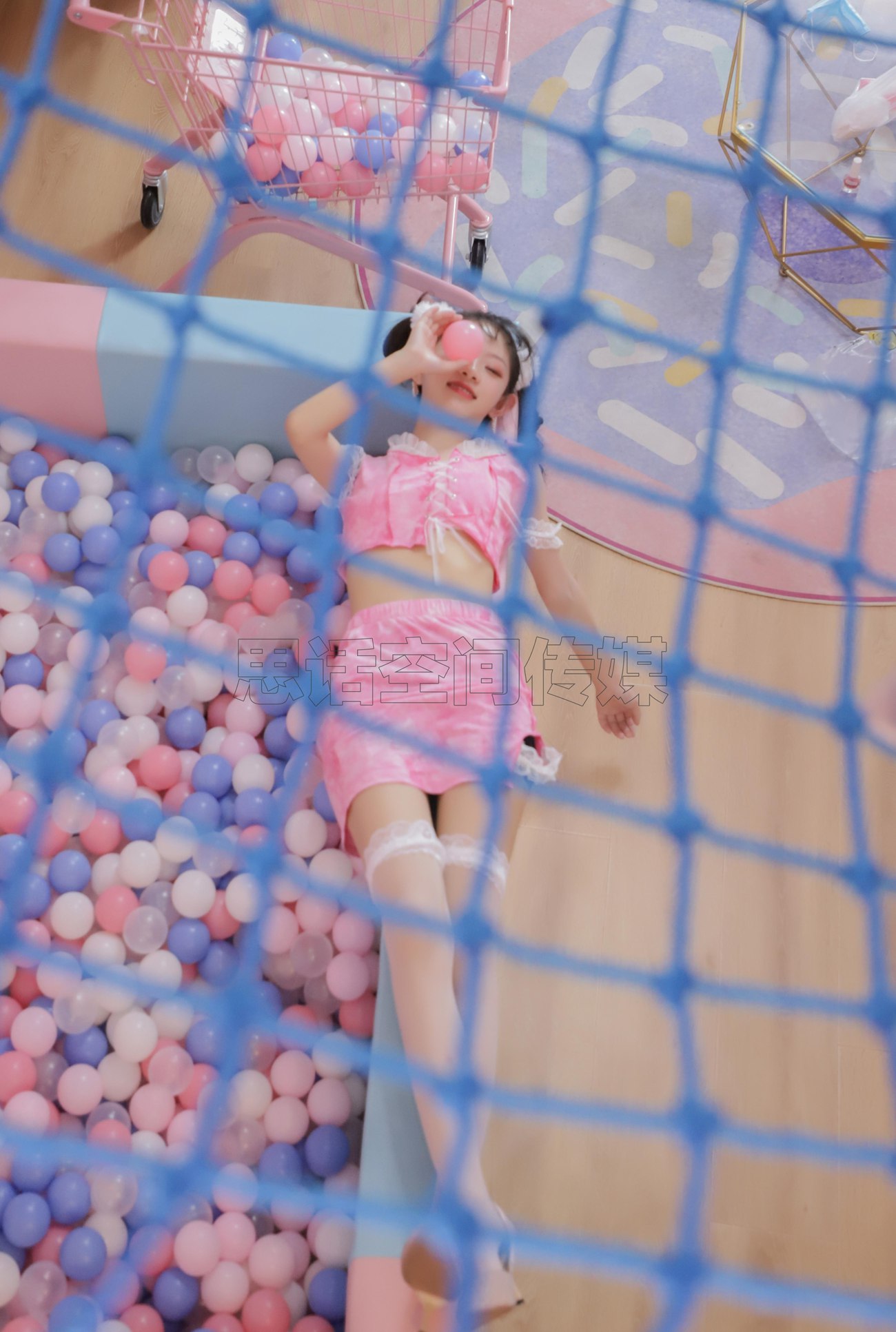 图片[28]-[SiHua思话]SJ018 珊珊 双马尾白丝小可爱[43P] – 速更版-美库