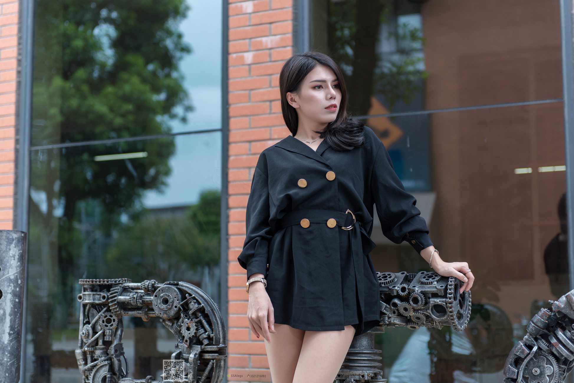 图片[12]-[SSA丝社]超清写真 NO.024 芷沫 高冷混血女王芷沫肉丝街拍[101P] – 速更版-美库