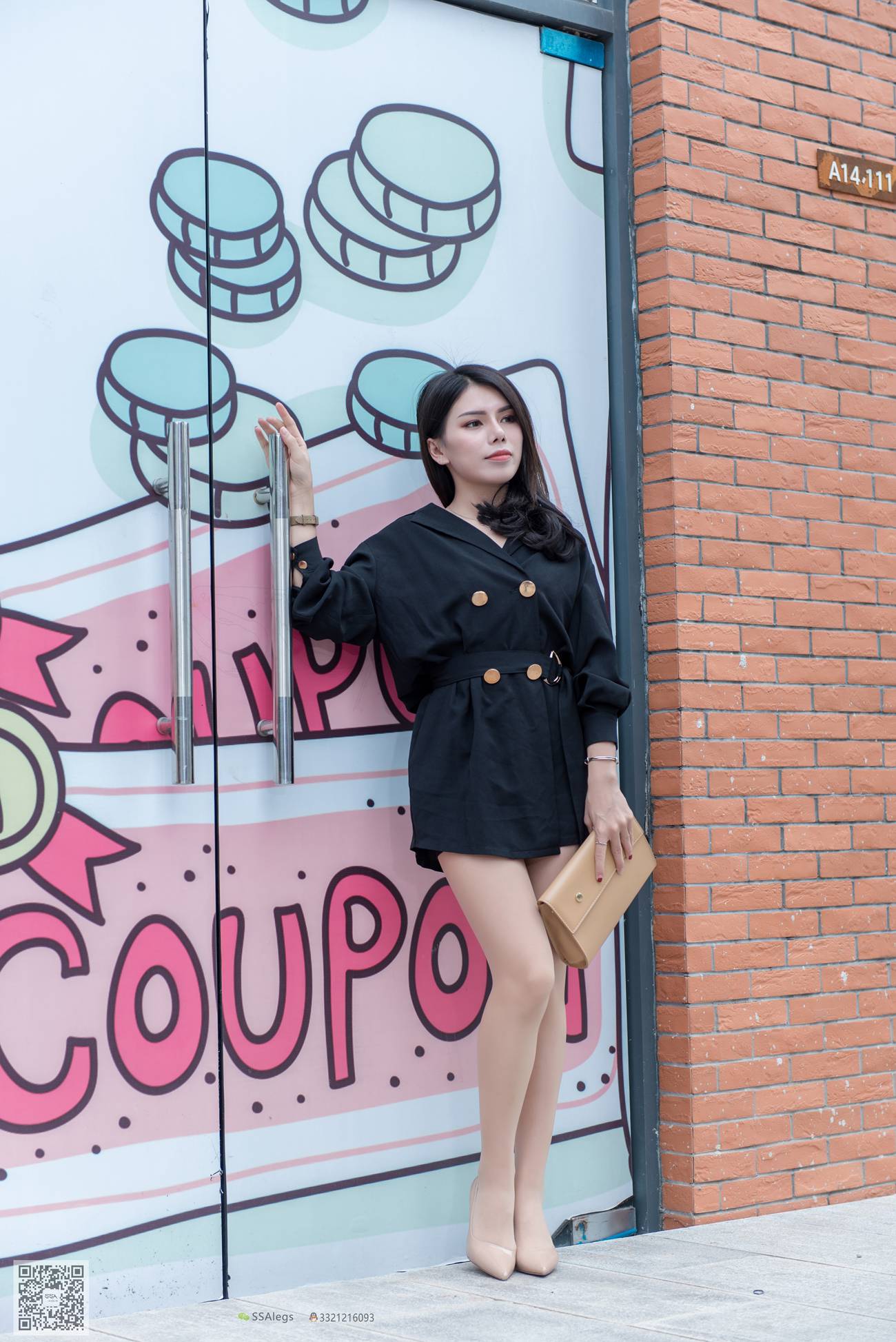 图片[31]-[SSA丝社]超清写真 NO.024 芷沫 高冷混血女王芷沫肉丝街拍[101P] – 速更版-美库