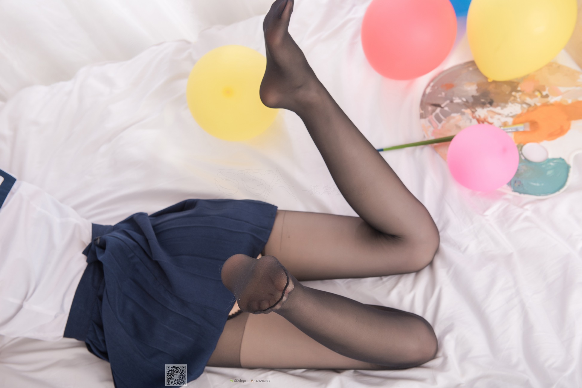 图片[50]-[SSA丝社]超清写真 NO.023 琪琪 笑容治愈女神琪琪的黑色开档丝袜[99P] – 速更版-美库