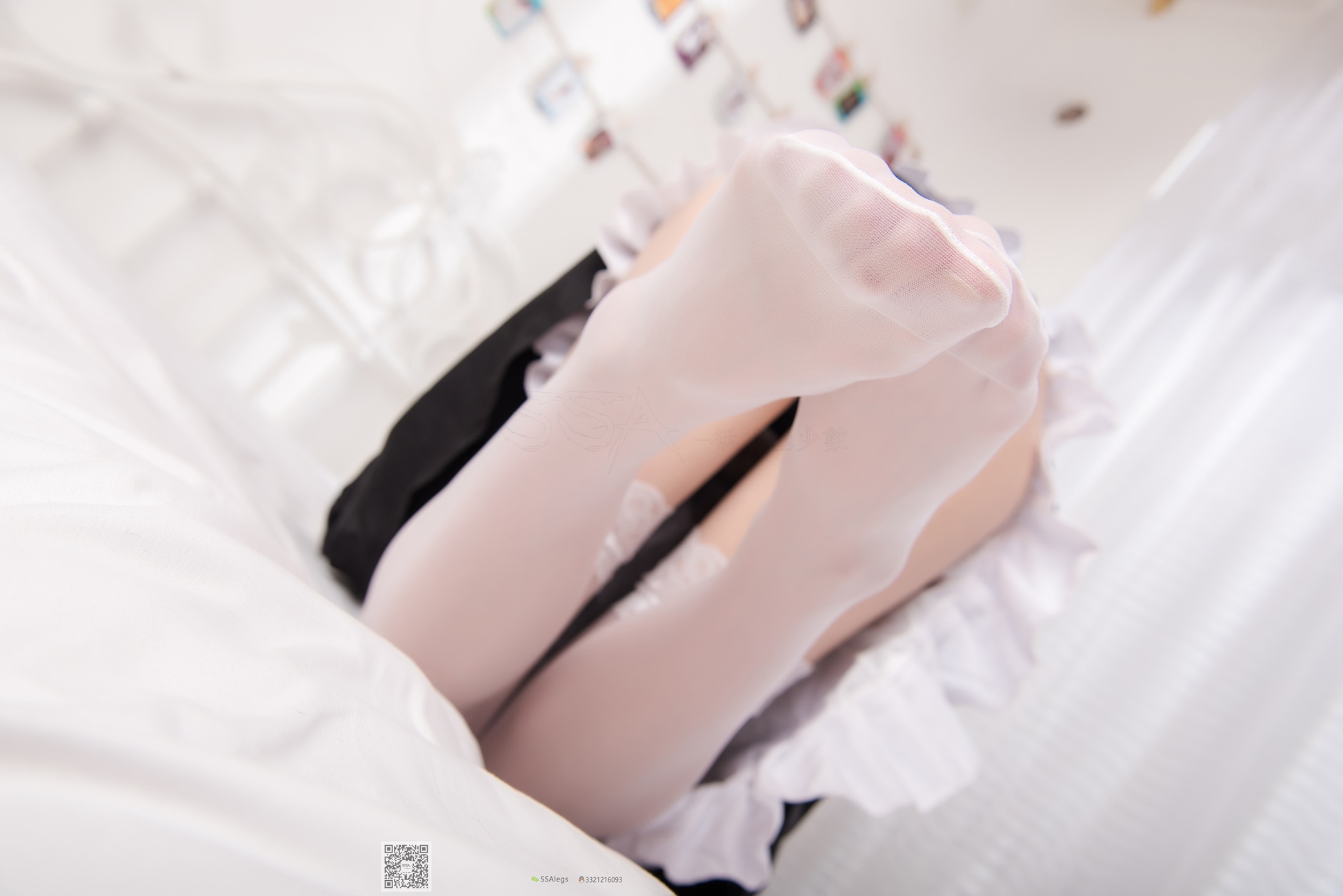 图片[31]-[SSA丝社]超清写真 NO.025 琪琪 甜美风女仆白色长筒丝袜[99P] – 速更版-美库