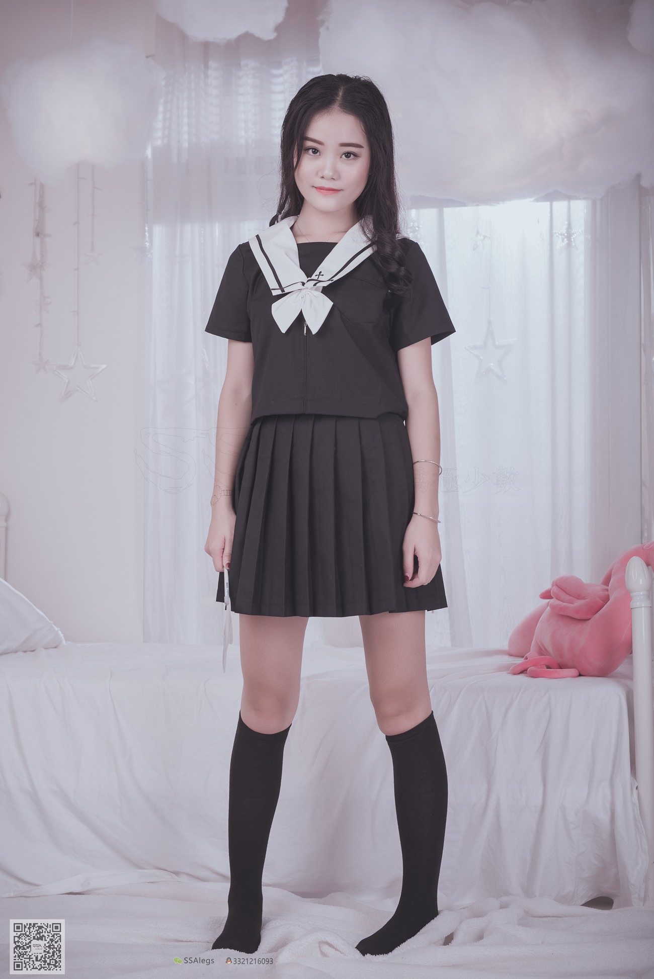 图片[10]-[SSA丝社]超清写真 NO.028 青青姐妹 姐妹花的JK情[85P] – 速更版-美库