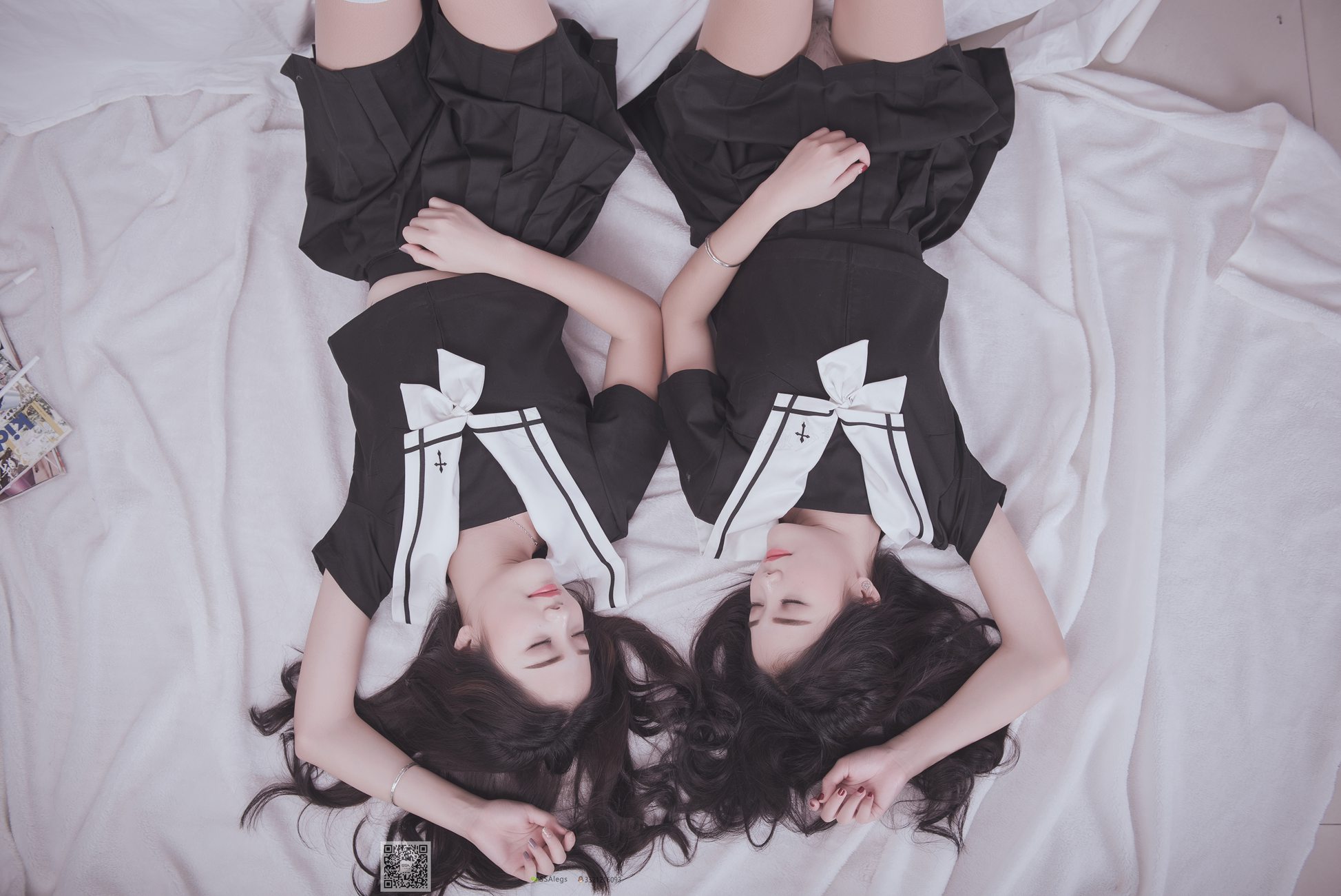 图片[16]-[SSA丝社]超清写真 NO.028 青青姐妹 姐妹花的JK情[85P] – 速更版-美库