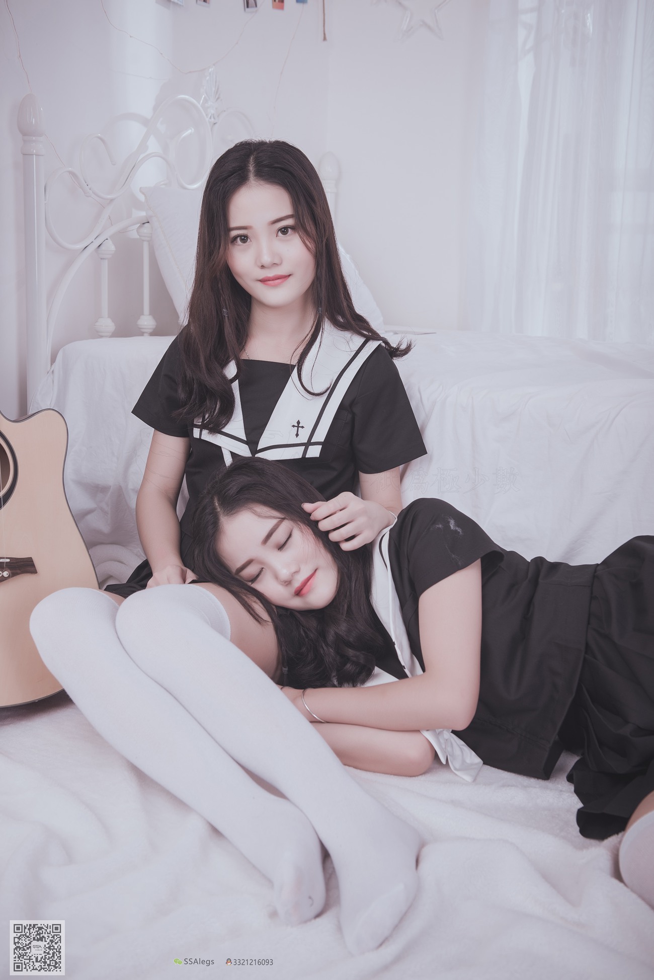 图片[29]-[SSA丝社]超清写真 NO.028 青青姐妹 姐妹花的JK情[85P] – 速更版-美库