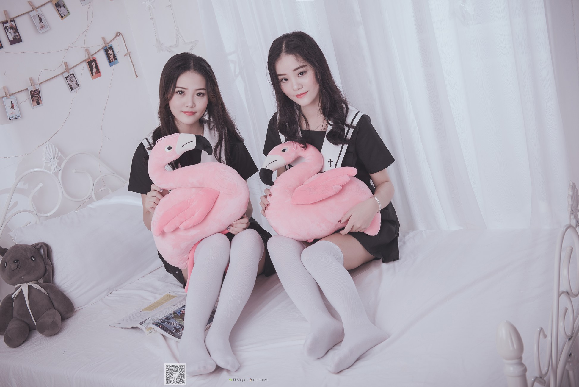 图片[30]-[SSA丝社]超清写真 NO.028 青青姐妹 姐妹花的JK情[85P] – 速更版-美库