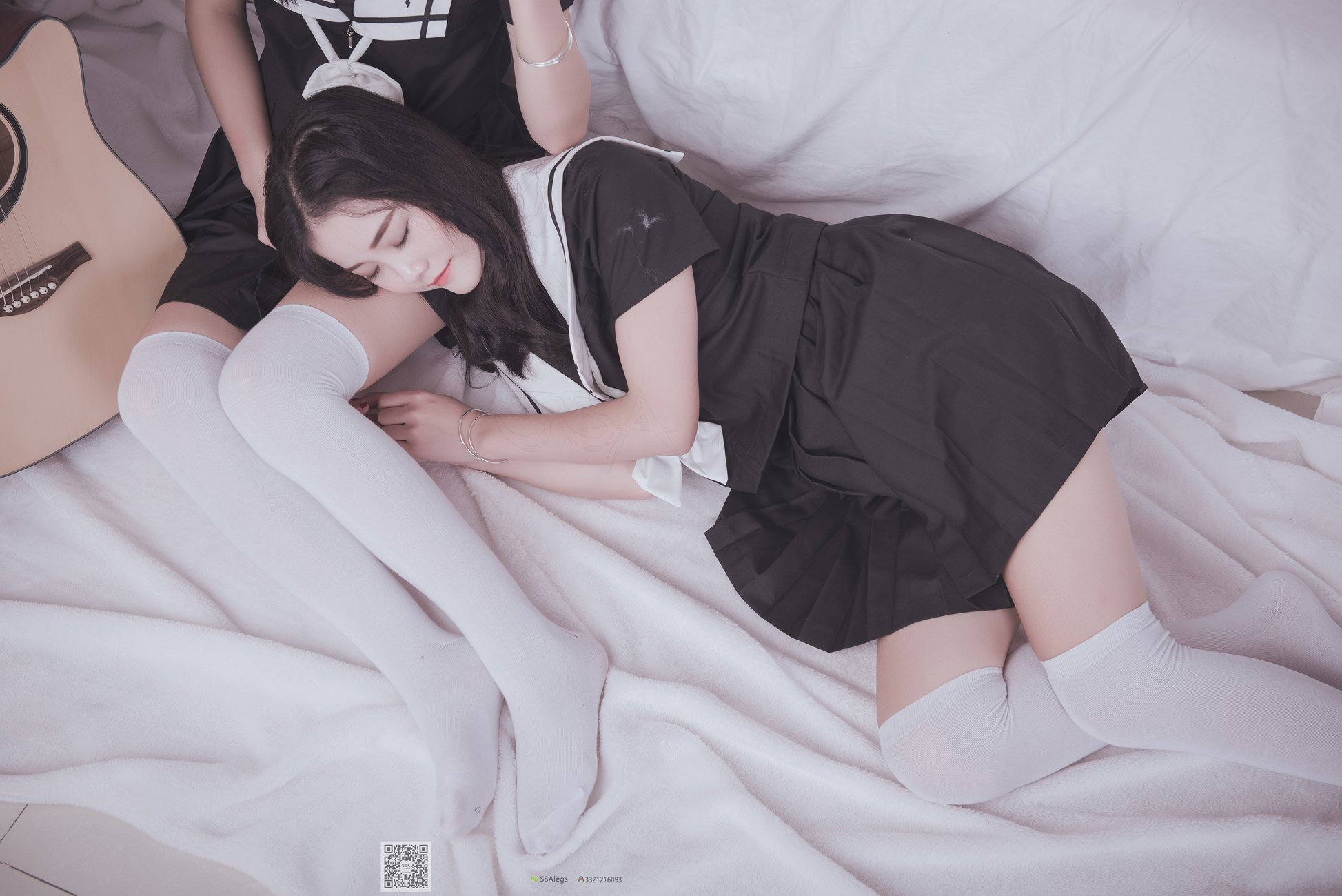 图片[31]-[SSA丝社]超清写真 NO.028 青青姐妹 姐妹花的JK情[85P] – 速更版-美库