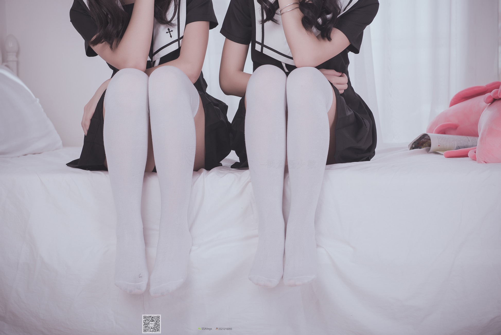 图片[54]-[SSA丝社]超清写真 NO.028 青青姐妹 姐妹花的JK情[85P] – 速更版-美库