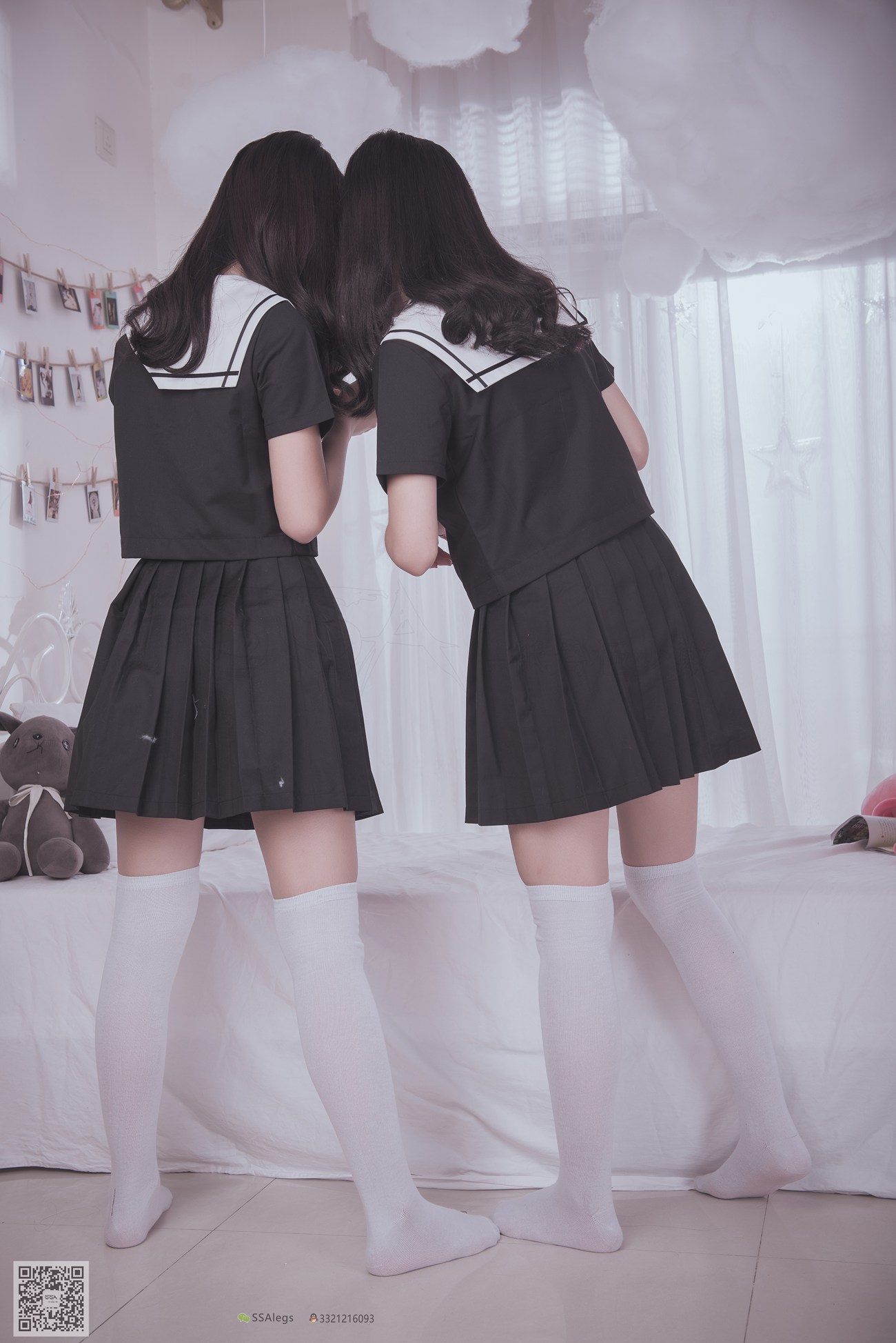 图片[58]-[SSA丝社]超清写真 NO.028 青青姐妹 姐妹花的JK情[85P] – 速更版-美库