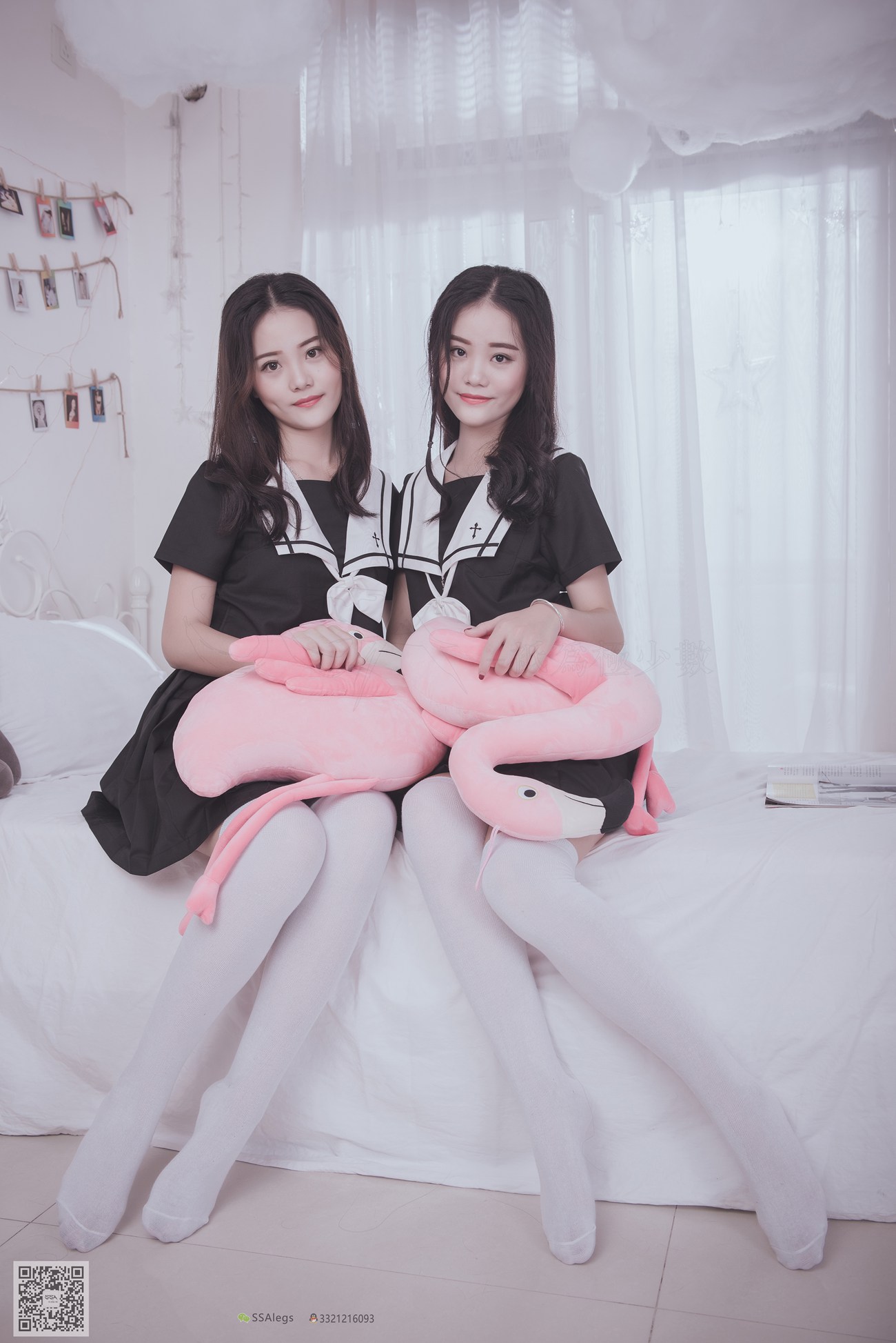 图片[67]-[SSA丝社]超清写真 NO.028 青青姐妹 姐妹花的JK情[85P] – 速更版-美库