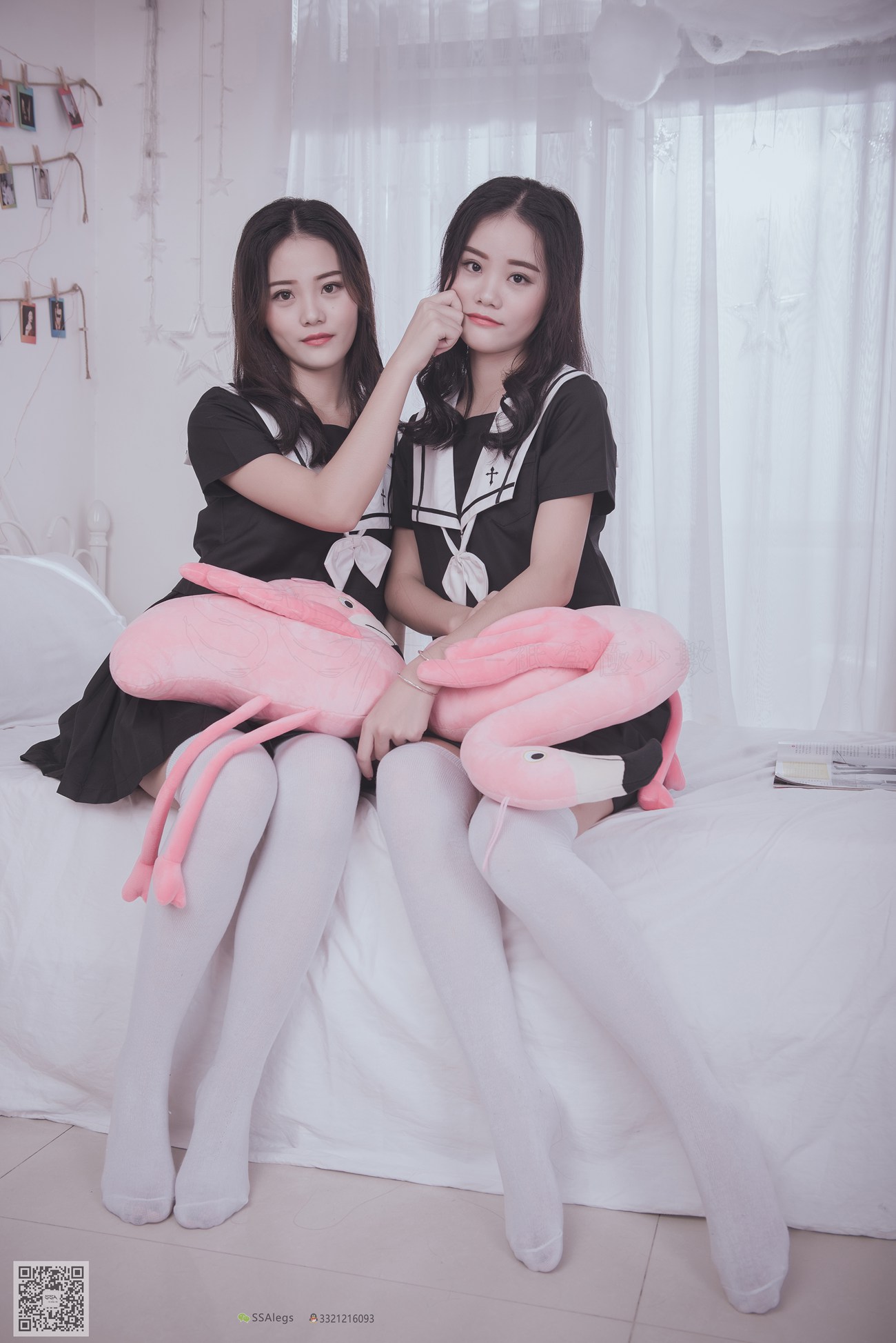 图片[68]-[SSA丝社]超清写真 NO.028 青青姐妹 姐妹花的JK情[85P] – 速更版-美库