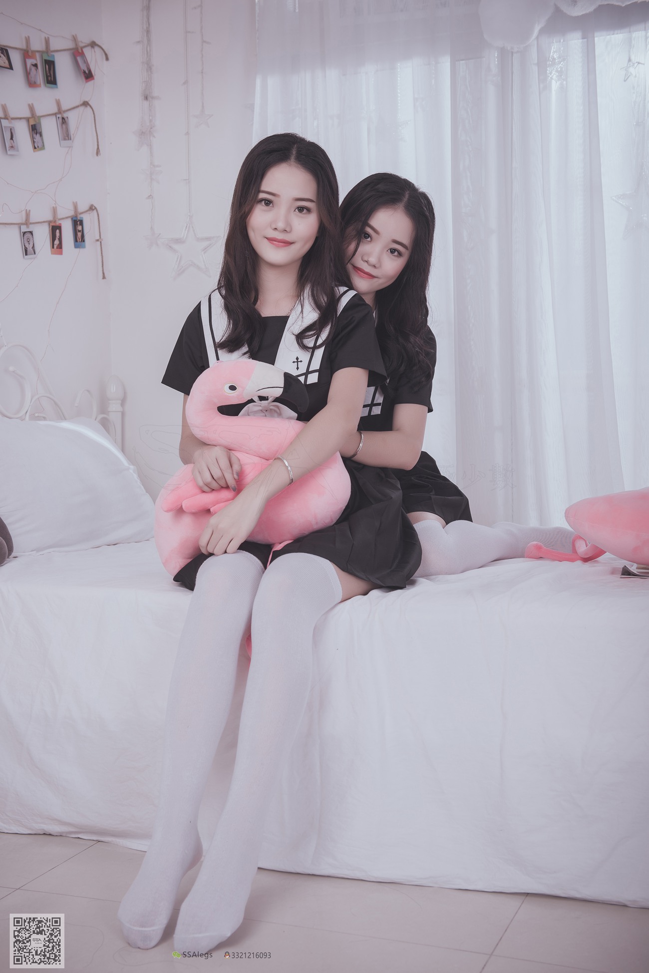 图片[69]-[SSA丝社]超清写真 NO.028 青青姐妹 姐妹花的JK情[85P] – 速更版-美库