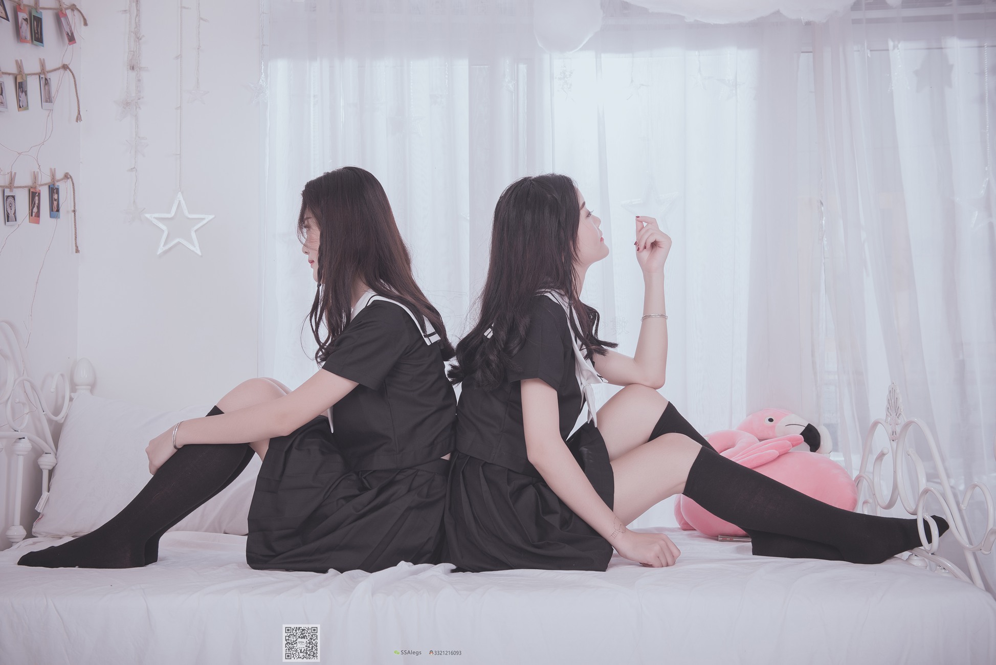 图片[76]-[SSA丝社]超清写真 NO.028 青青姐妹 姐妹花的JK情[85P] – 速更版-美库