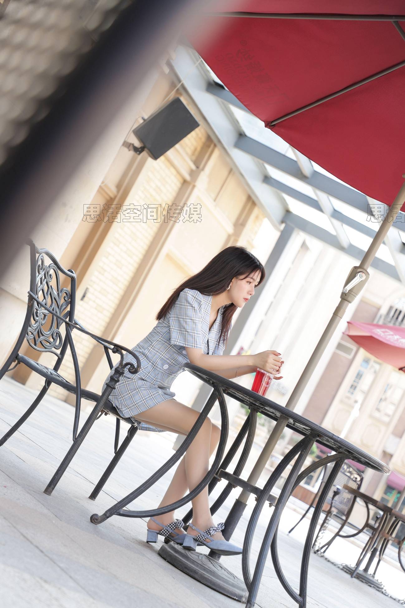 图片[10]-[SiHua思话]SJ022 筱蝶 楼梯道的学院女神[46P] – 速更版-美库