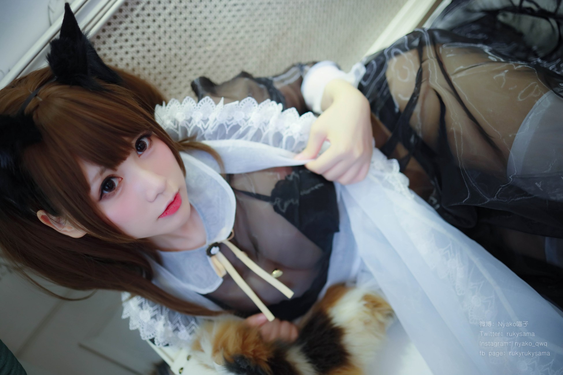 图片[17]-Nyako喵子 – 透明女仆[50P] – 速更版-美库