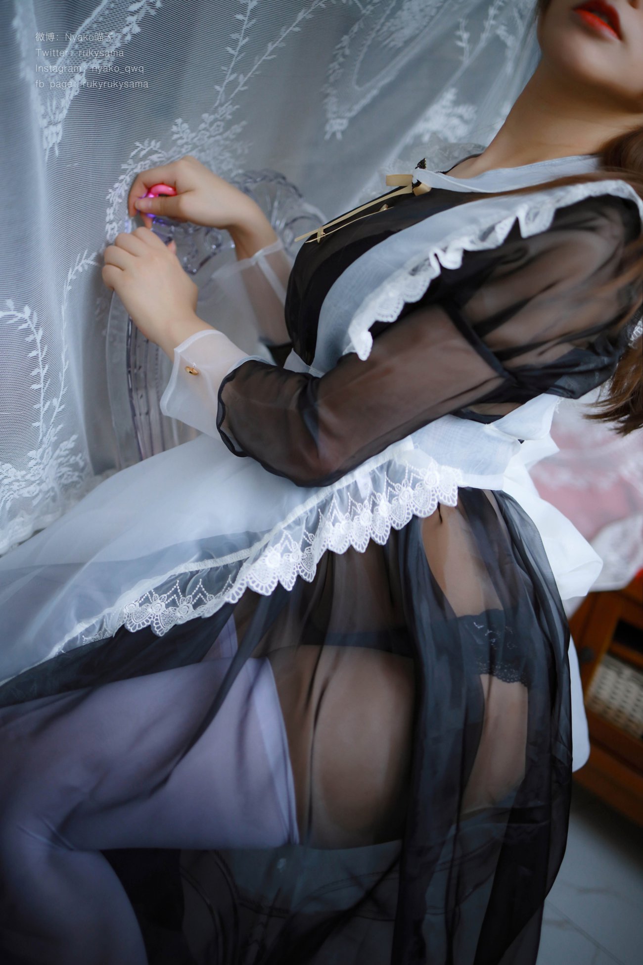 图片[39]-Nyako喵子 – 透明女仆[50P] – 速更版-美库