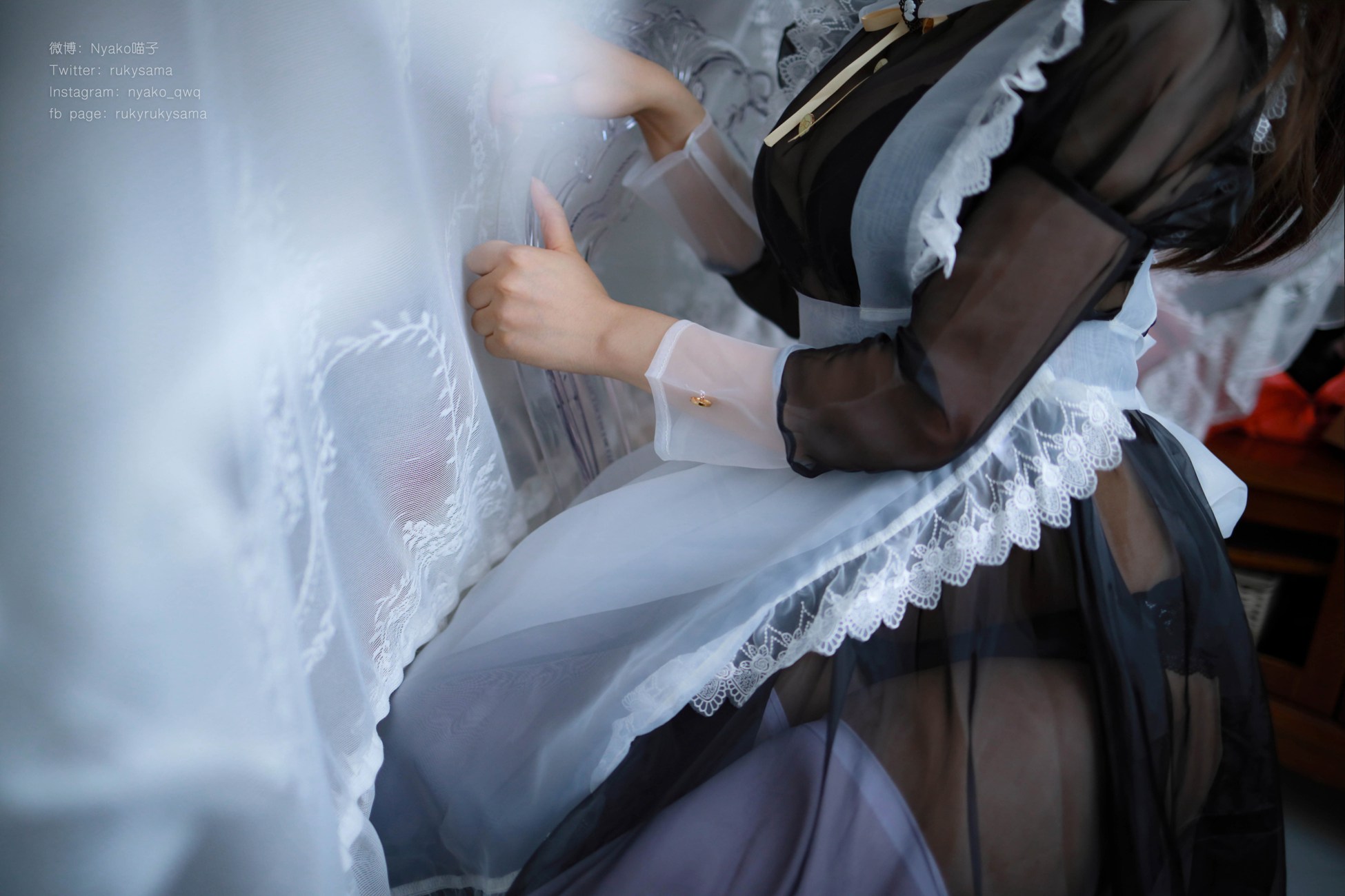 图片[40]-Nyako喵子 – 透明女仆[50P] – 速更版-美库