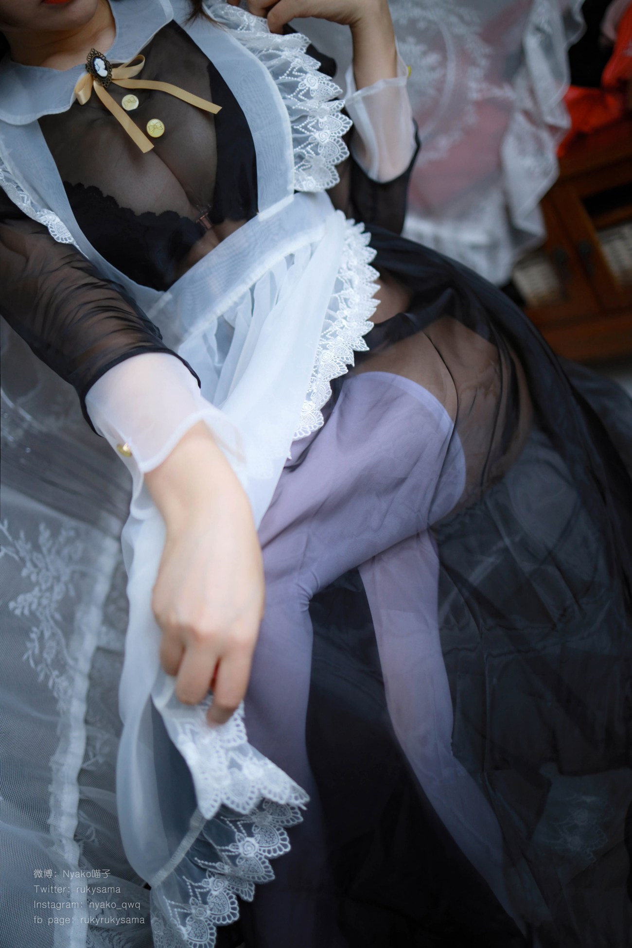 图片[42]-Nyako喵子 – 透明女仆[50P] – 速更版-美库