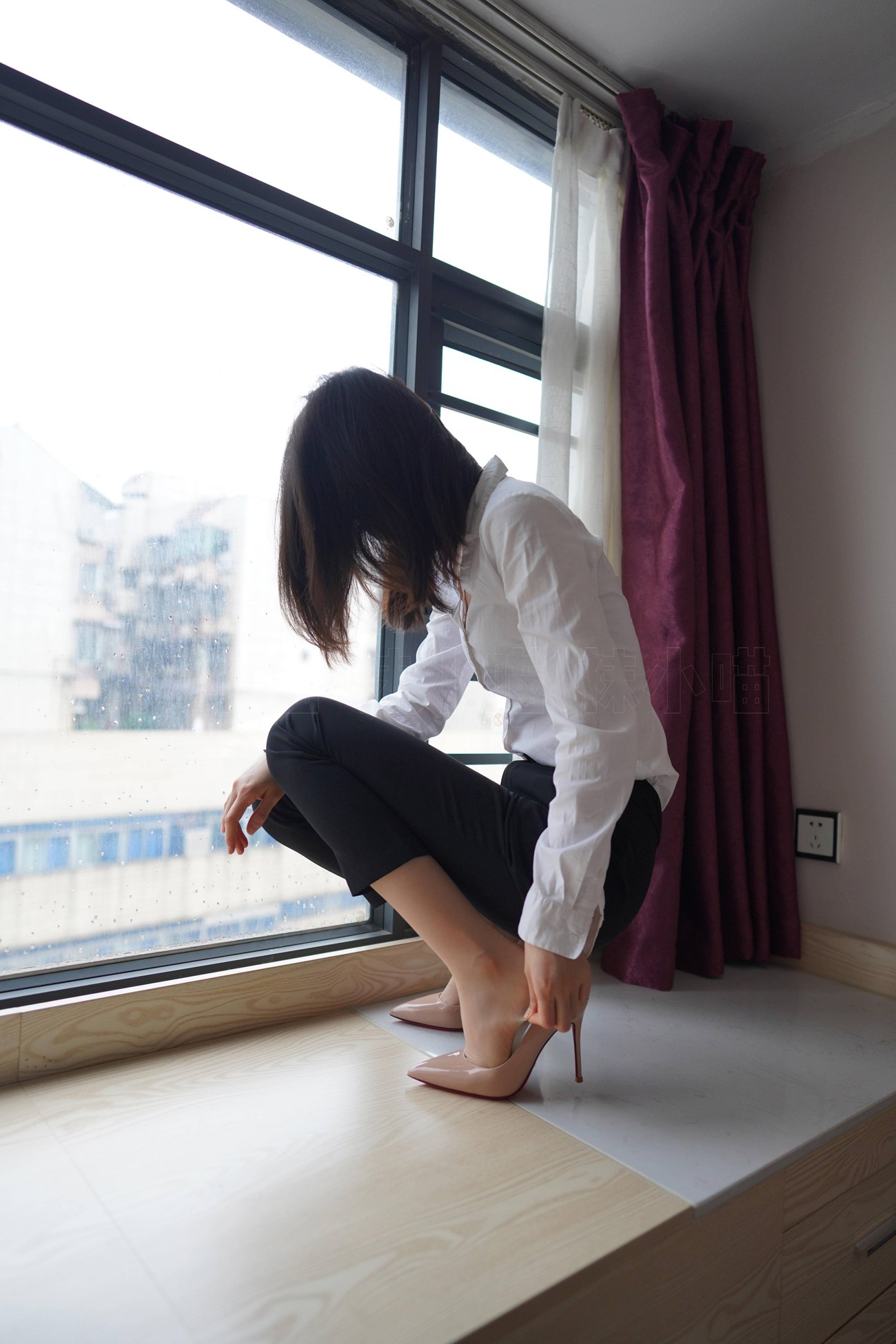 图片[21]-[kittyWawa袜小喵]KT284 窗台[88+1P] – 速更版-美库