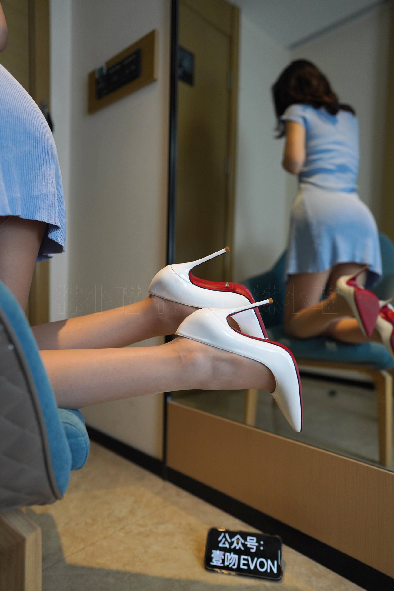 图片[22]-[kittyWawa袜小喵]KT285 镜子中[93+1P] – 速更版-美库