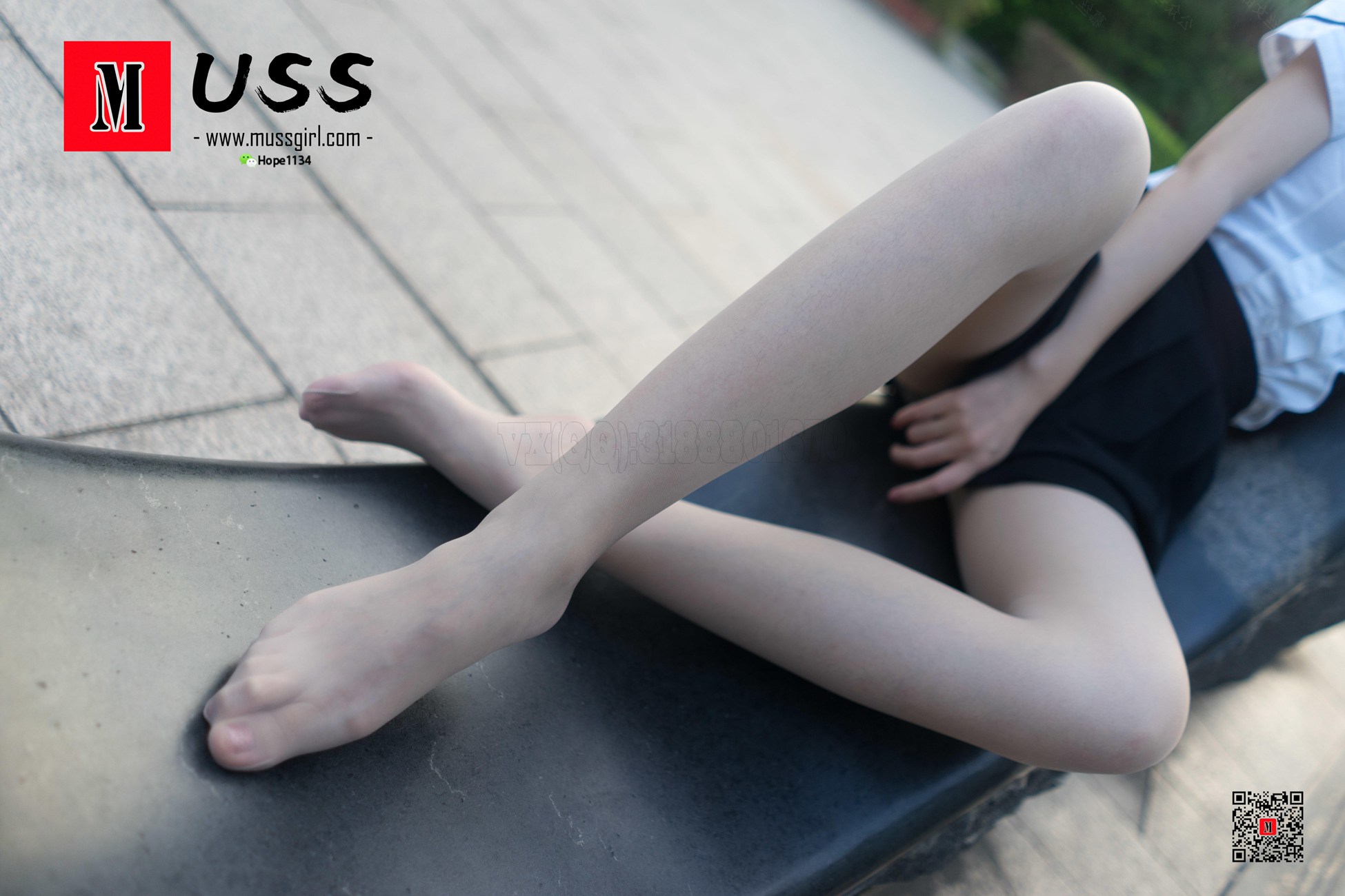 图片[42]-[MussGirl慕丝女郎]NO.066 第一次约拍穿丝袜小姐姐[96P] – 速更版-美库