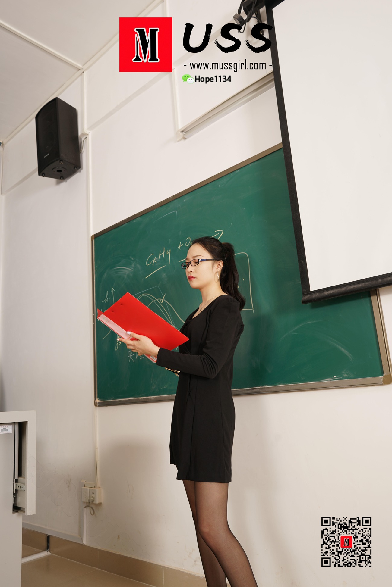 图片[74]-[MussGirl慕丝女郎]NO.067 上课了！[89P] – 速更版-美库