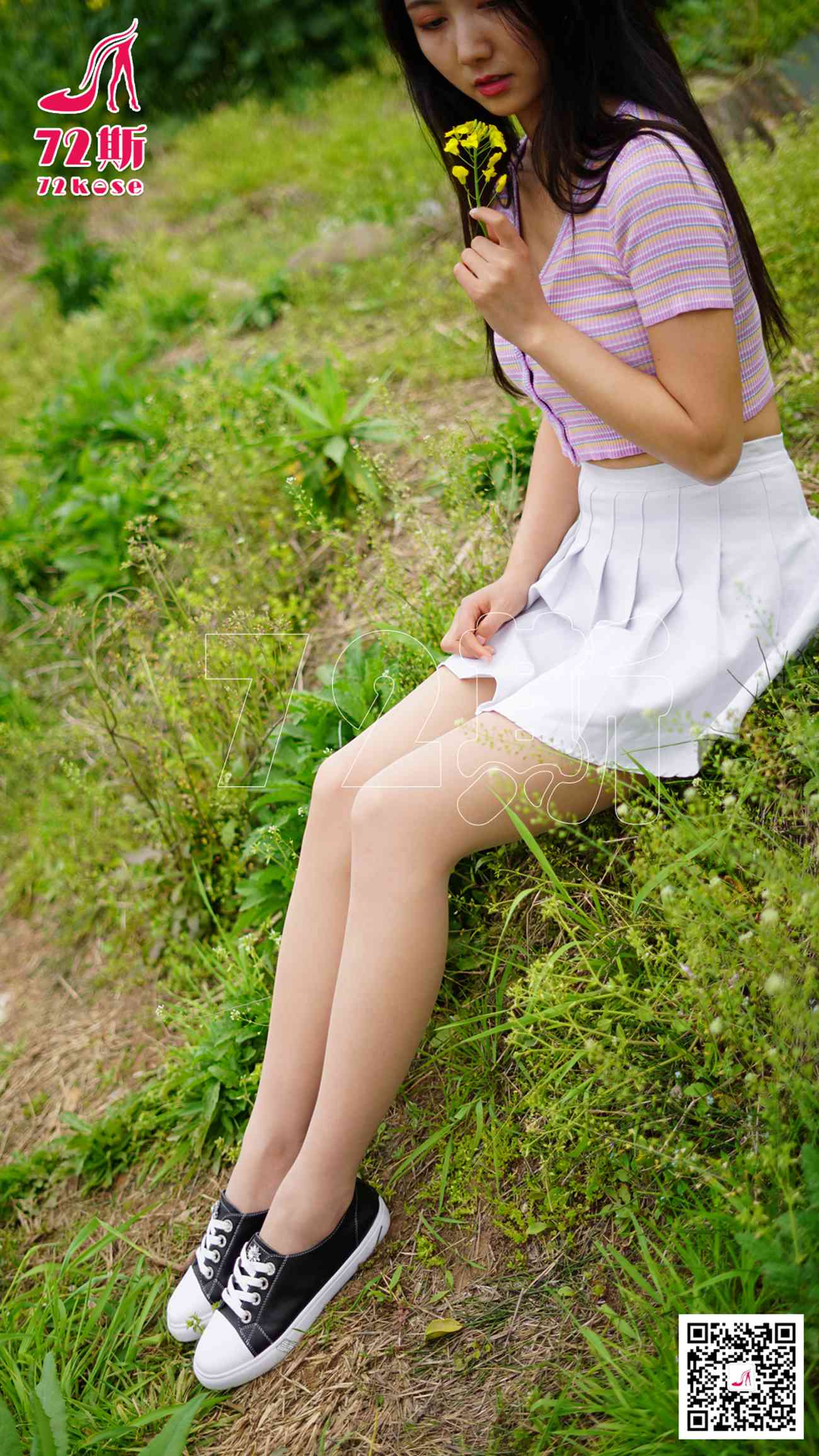 图片[21]-[72斯]丝足写真 NO.013 油菜花[30P] – 速更版-美库